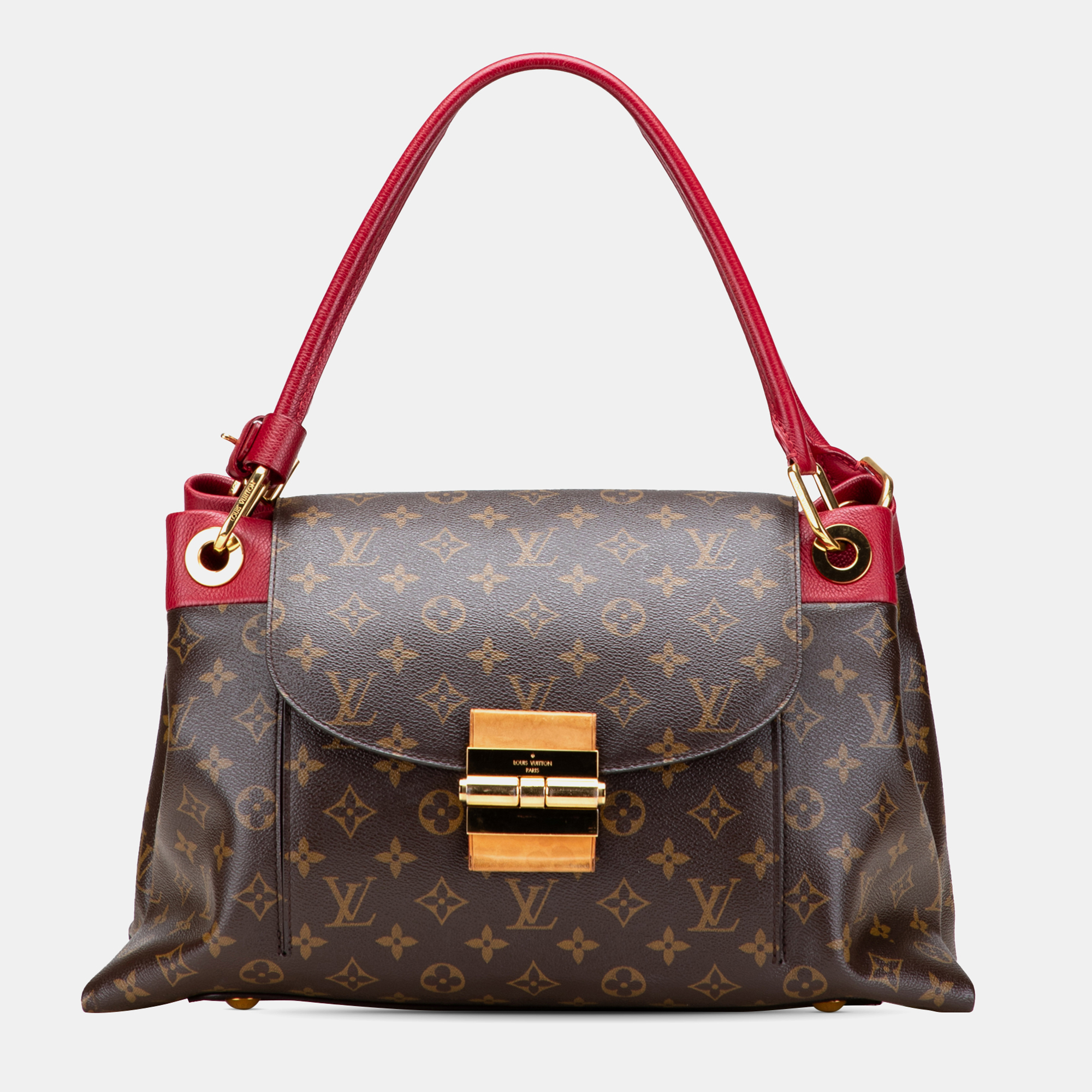 

Louis Vuitton Brown Monogram Olympe MM