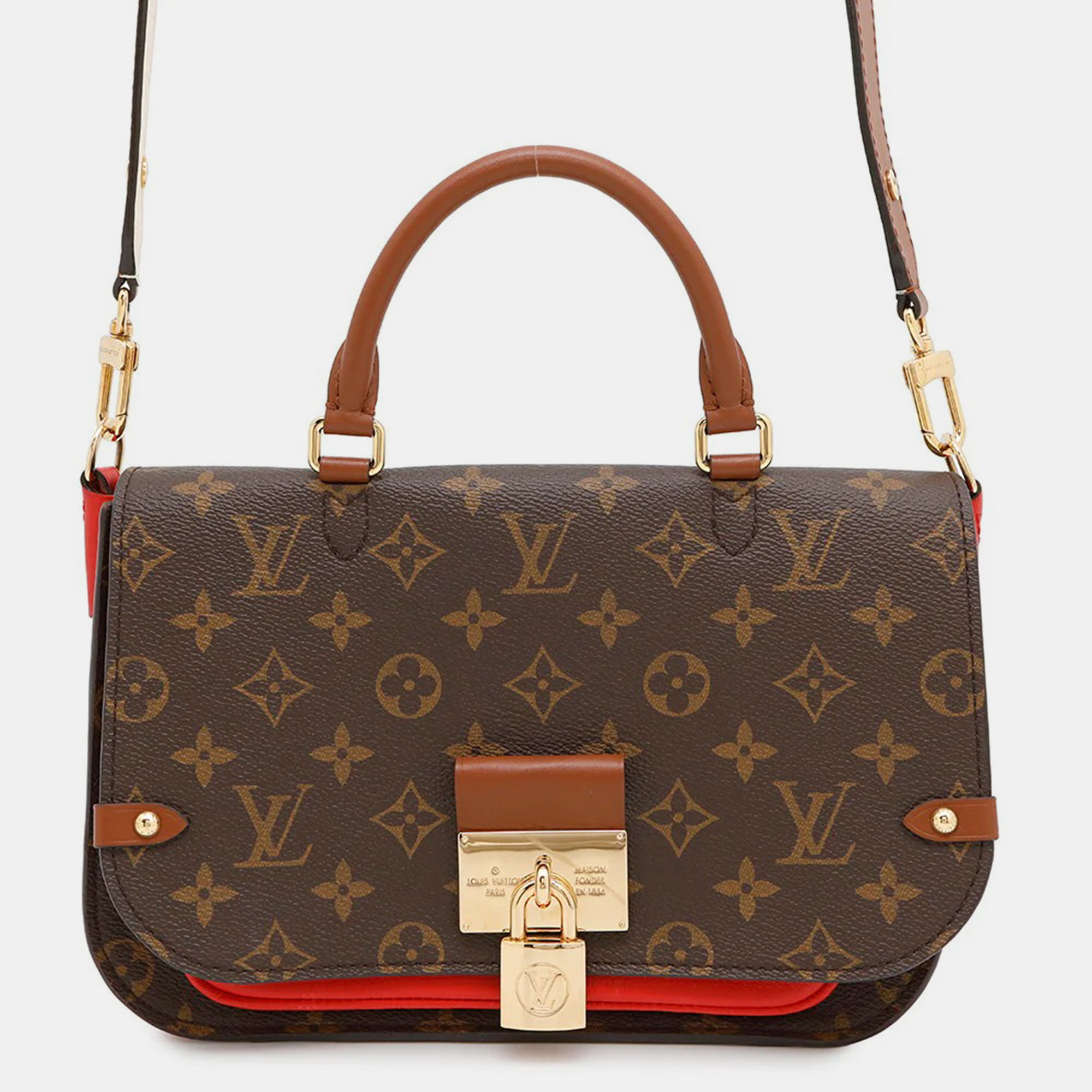 

Louis Vuitton Vosillar Coquelicot Monogram Size Pm, Brown