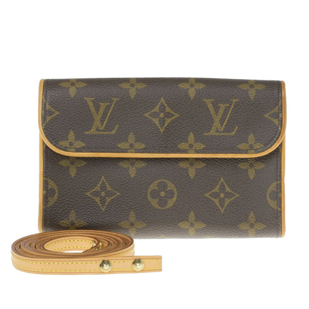 Pre Owned Louis Vuitton Monogram Canvas Pochette Florentine