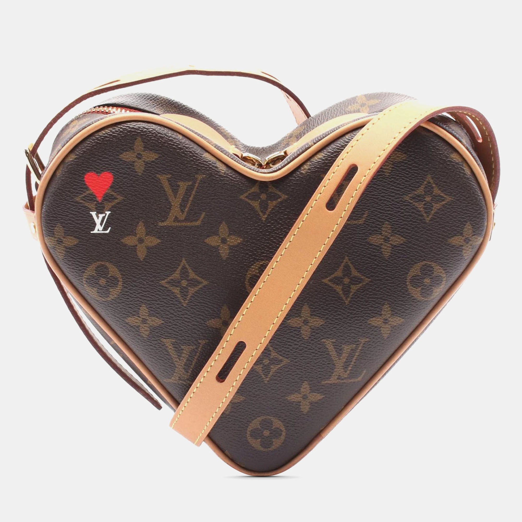 

Louis Vuitton Brown Monogram Game on Coeur