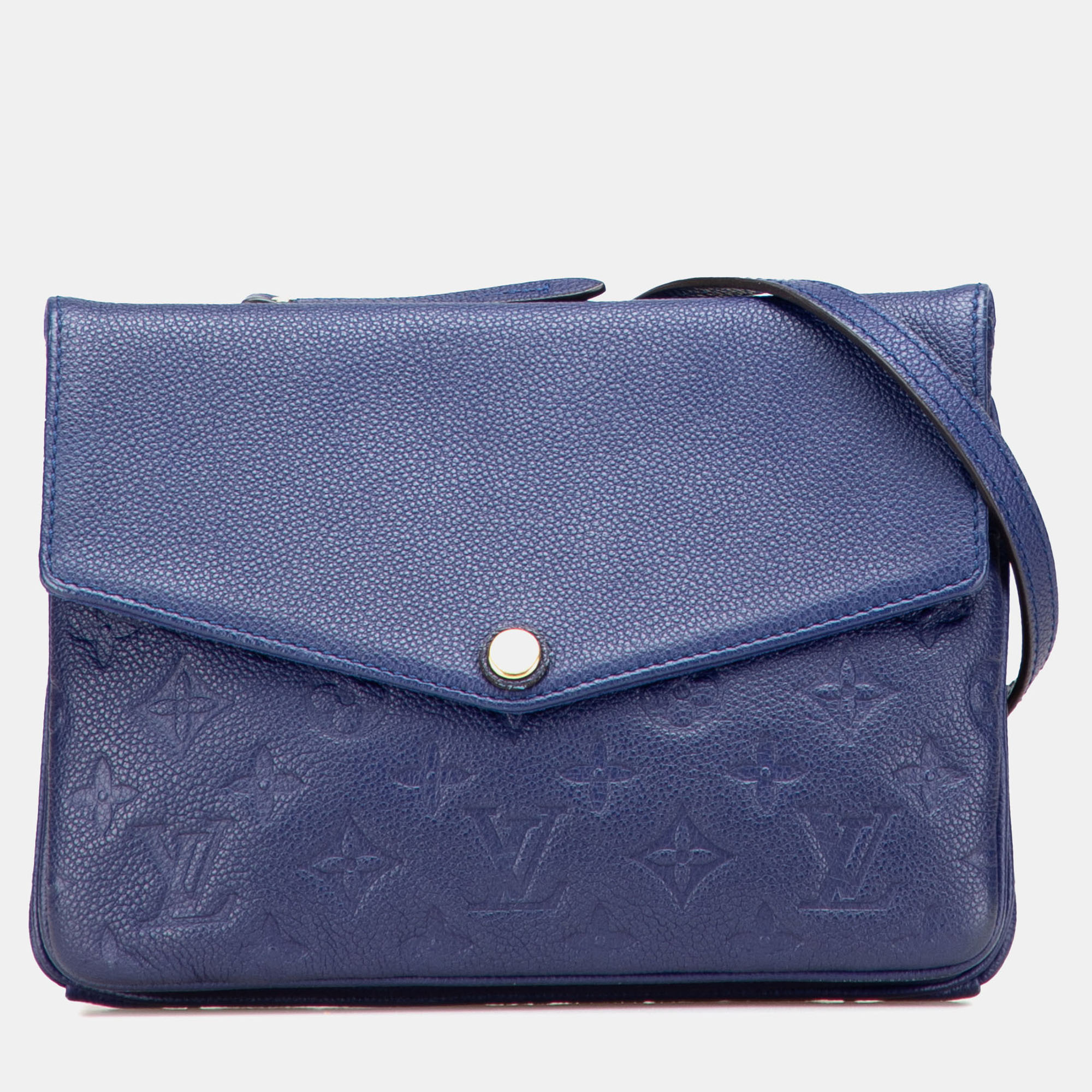 

Louis Vuitton Blue Monogram Empreinte Twice