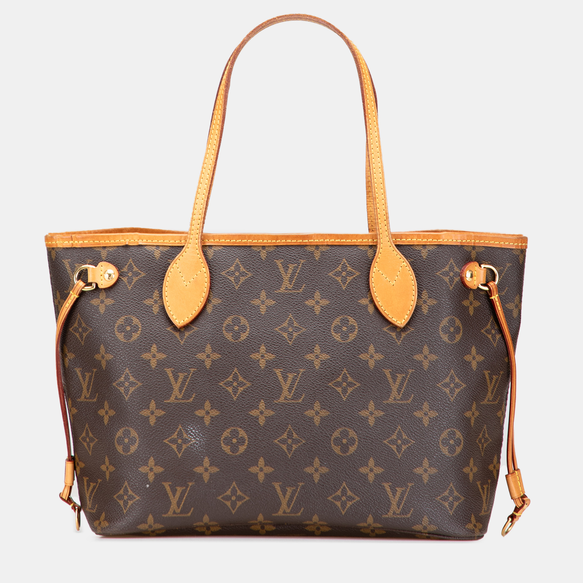 

Louis Vuitton Brown Monogram Neverfull PM Tote