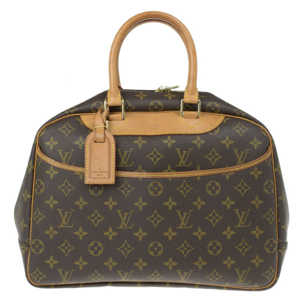 Pre Owned Louis Vuitton Monogram Canvas Deauville Vanity Case