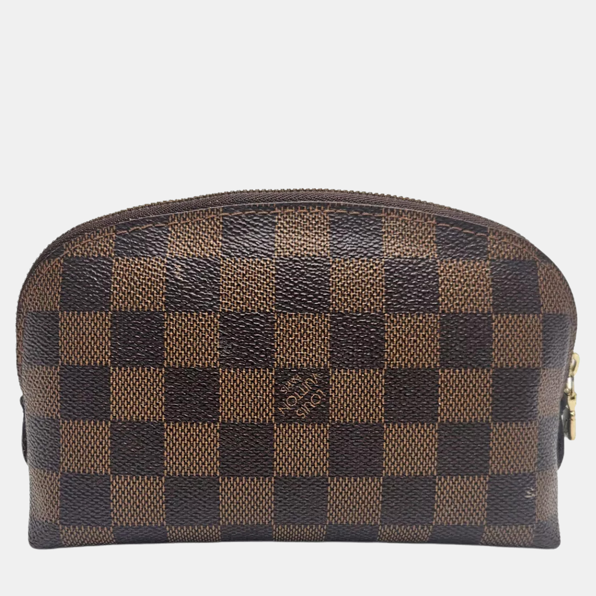 

Louis Vuitton Brown Damier Ebene Canvas Cosmetic Pouch