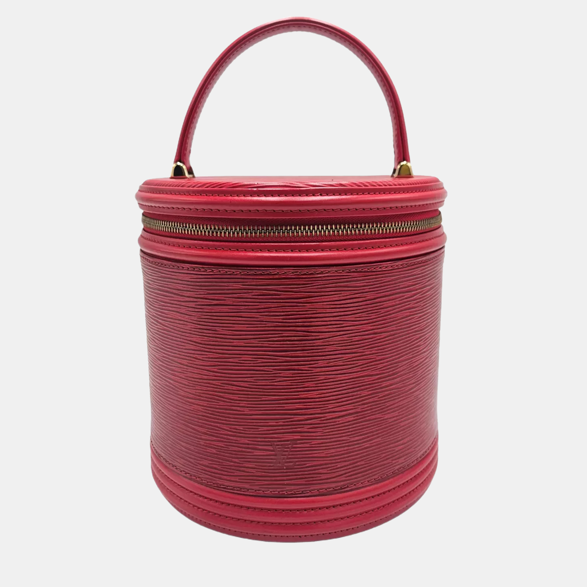 

Louis Vuitton Cannes Red Epi Leather Vanity Case