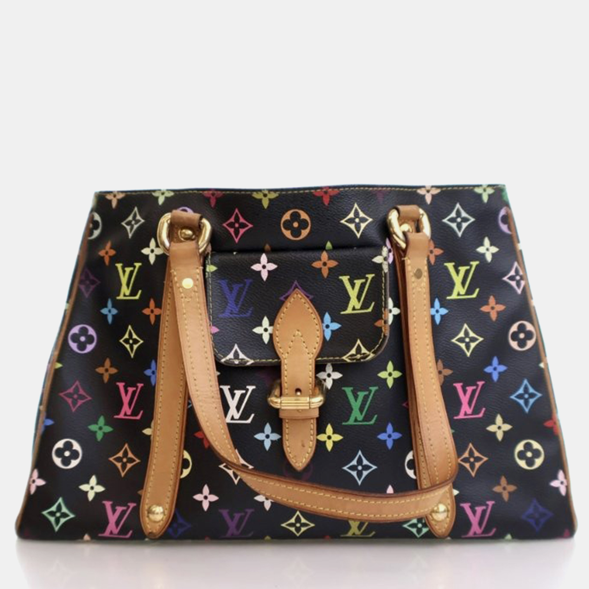 

Louis Vuitton Aurelia MM Vintage Multicolor Monogram Canvas Tote Bag