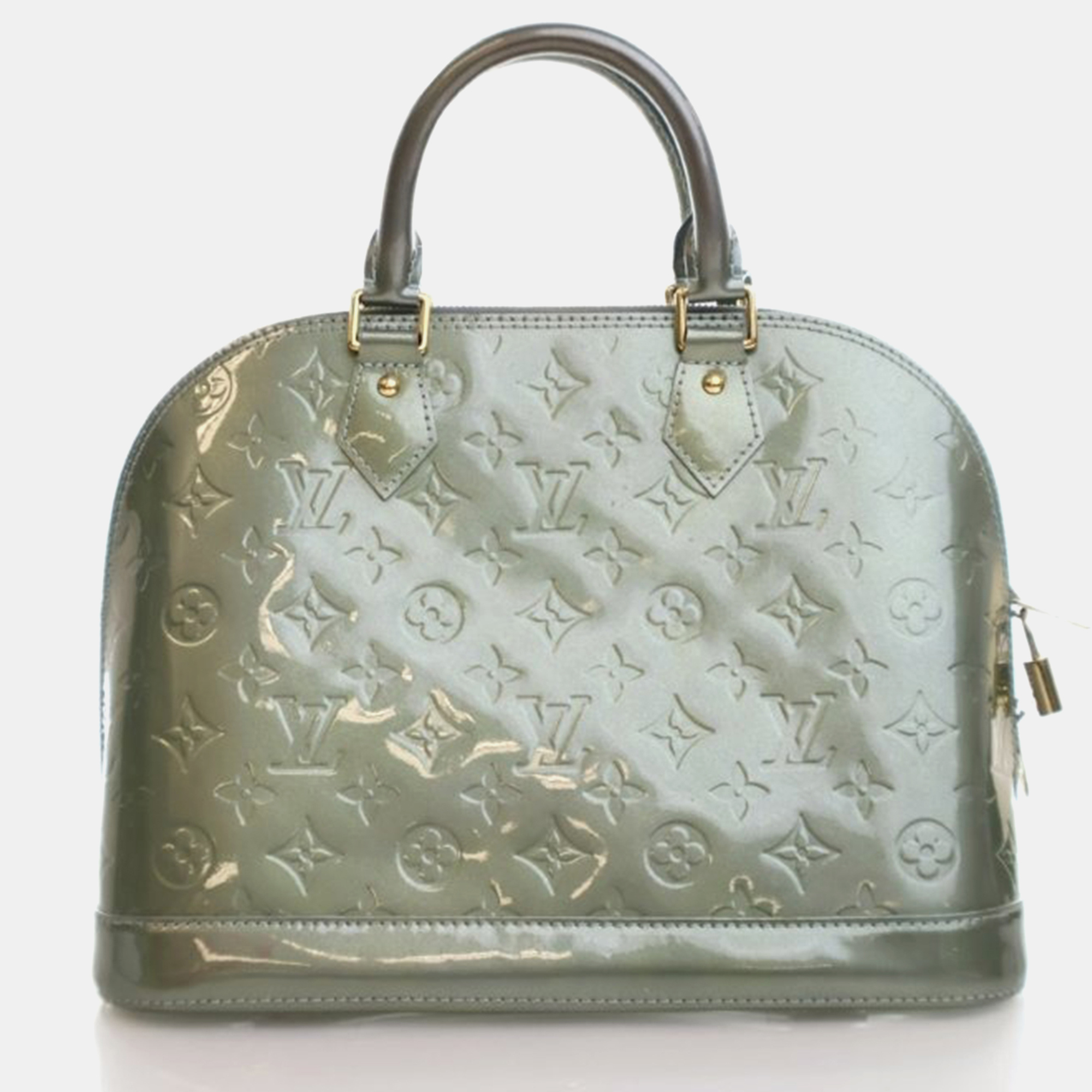 

Louis Vuitton Alma PM Monogram Canvas Handbag, Green