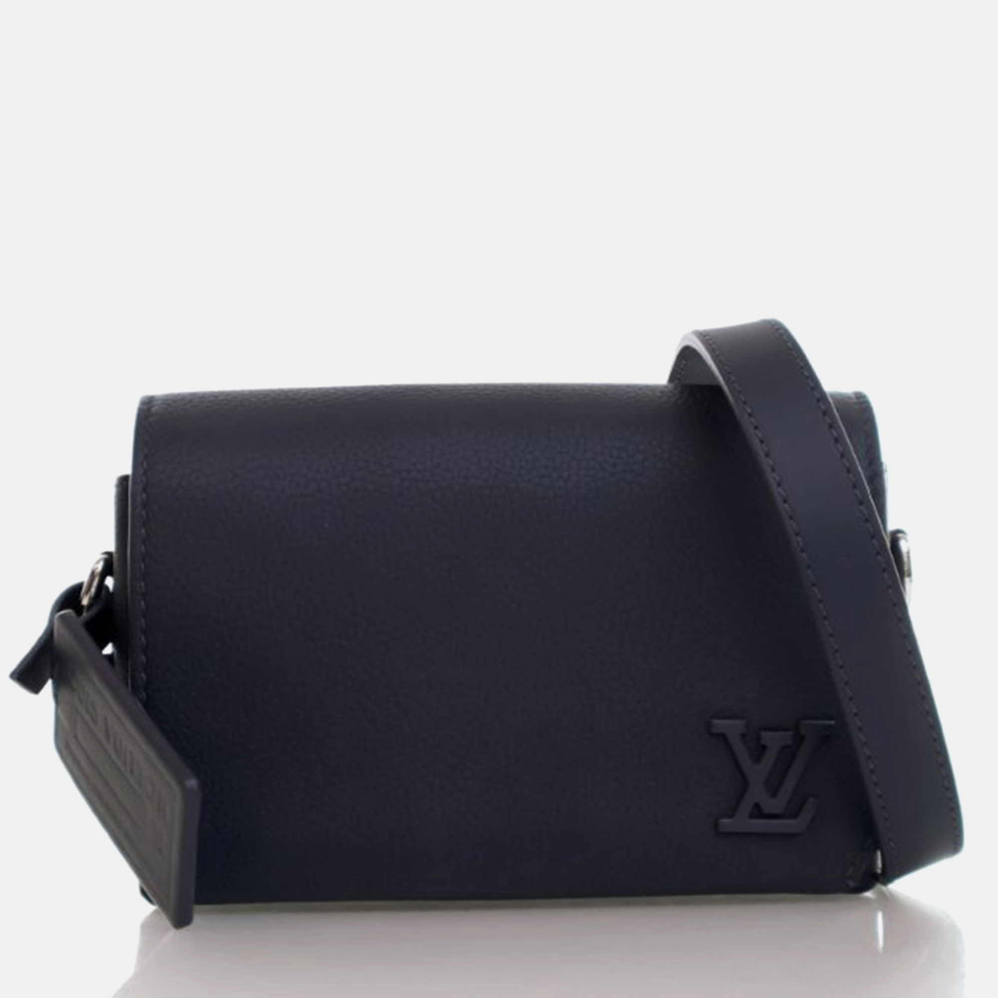 

Louis Vuitton Fastline Aerogram Blue Calfskin Crossbody Bag