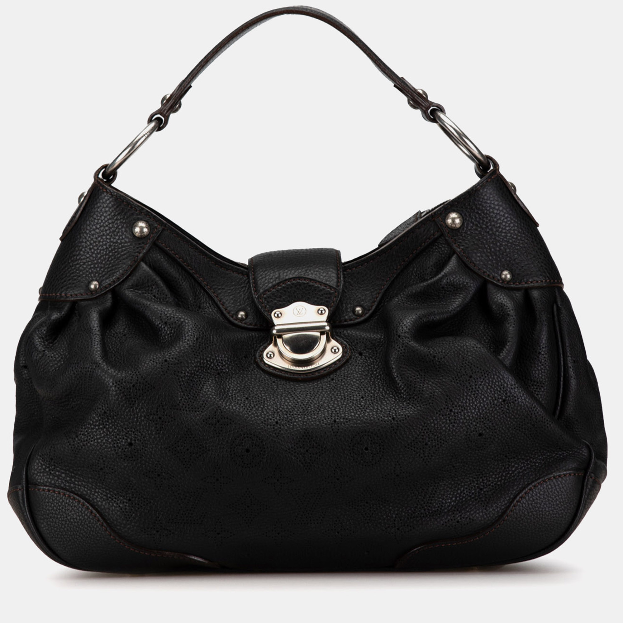 

Louis Vuitton Black Monogram Mahina Solar PM