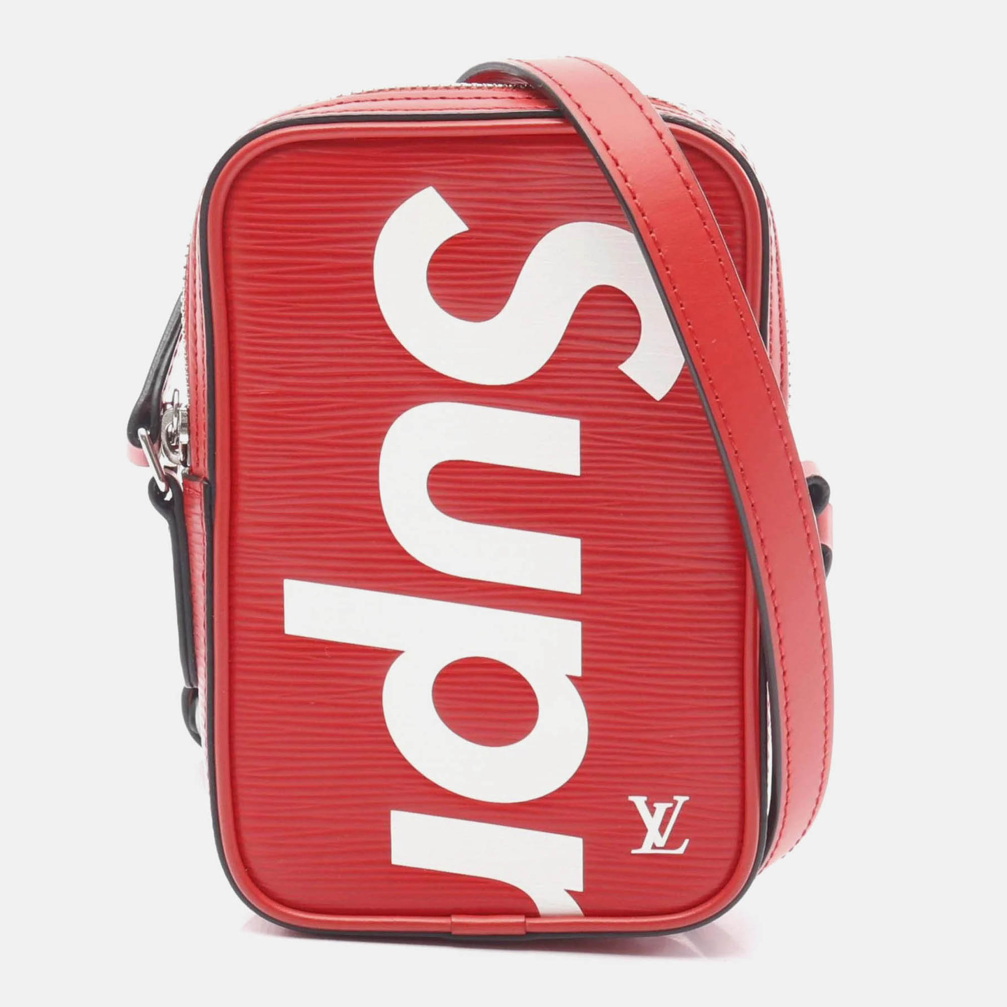 

Louis Vuitton Danube PPM Red White Supreme Epi Leather Shoulder Bag