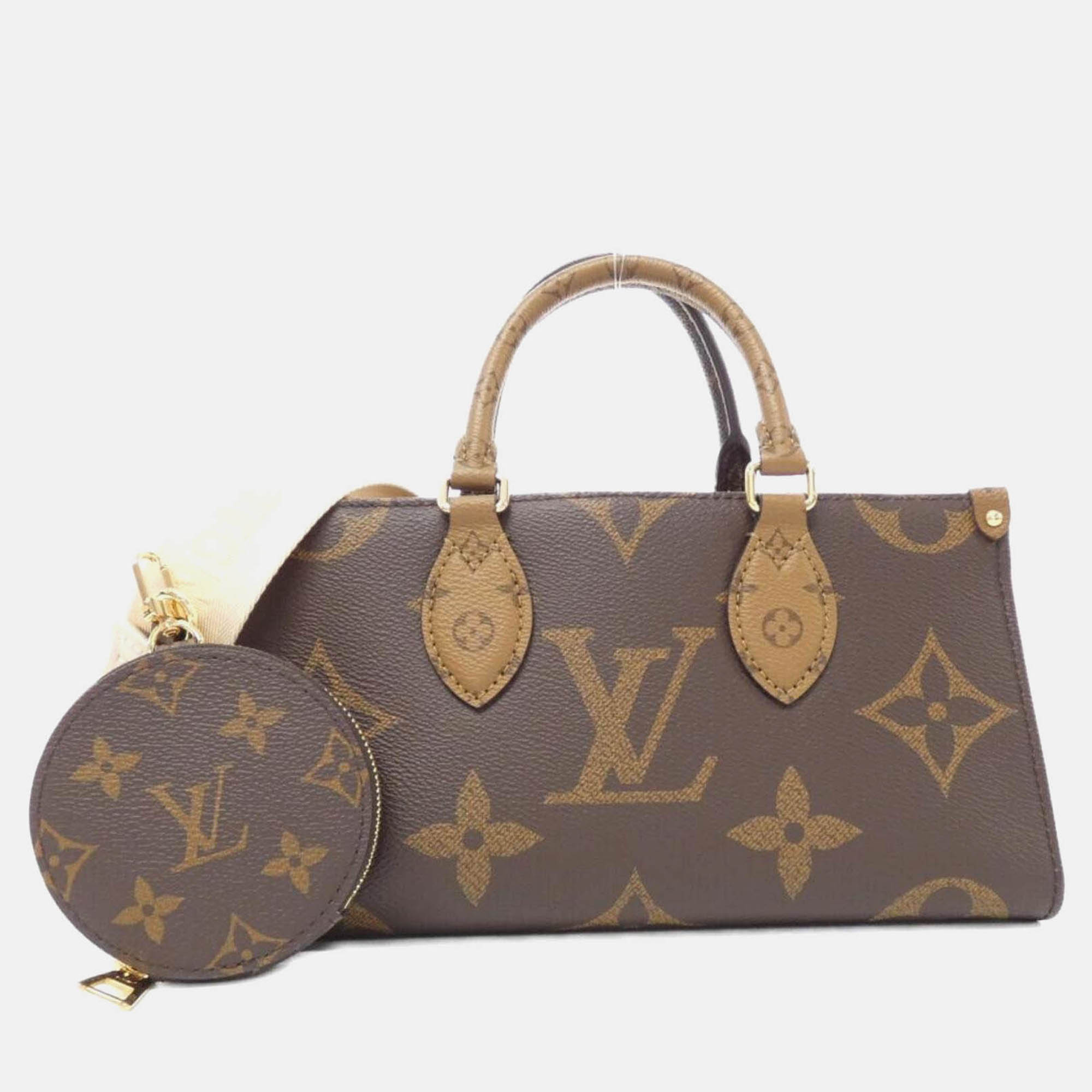 

Louis Vuitton On-The-Go EW Monogram Giant Handbag, Brown