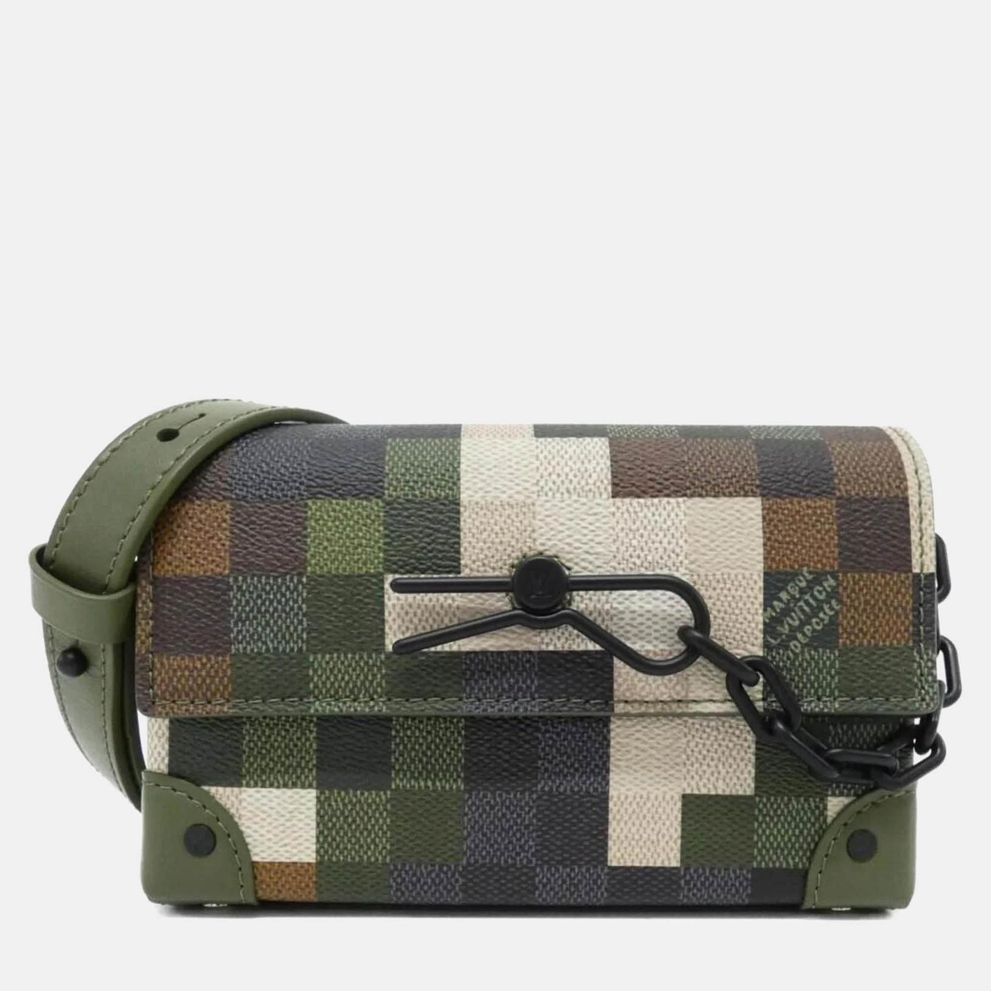 

Louis Vuitton Steamer Wearable Wallet Damoflage Shoulder Bag, Multicolor
