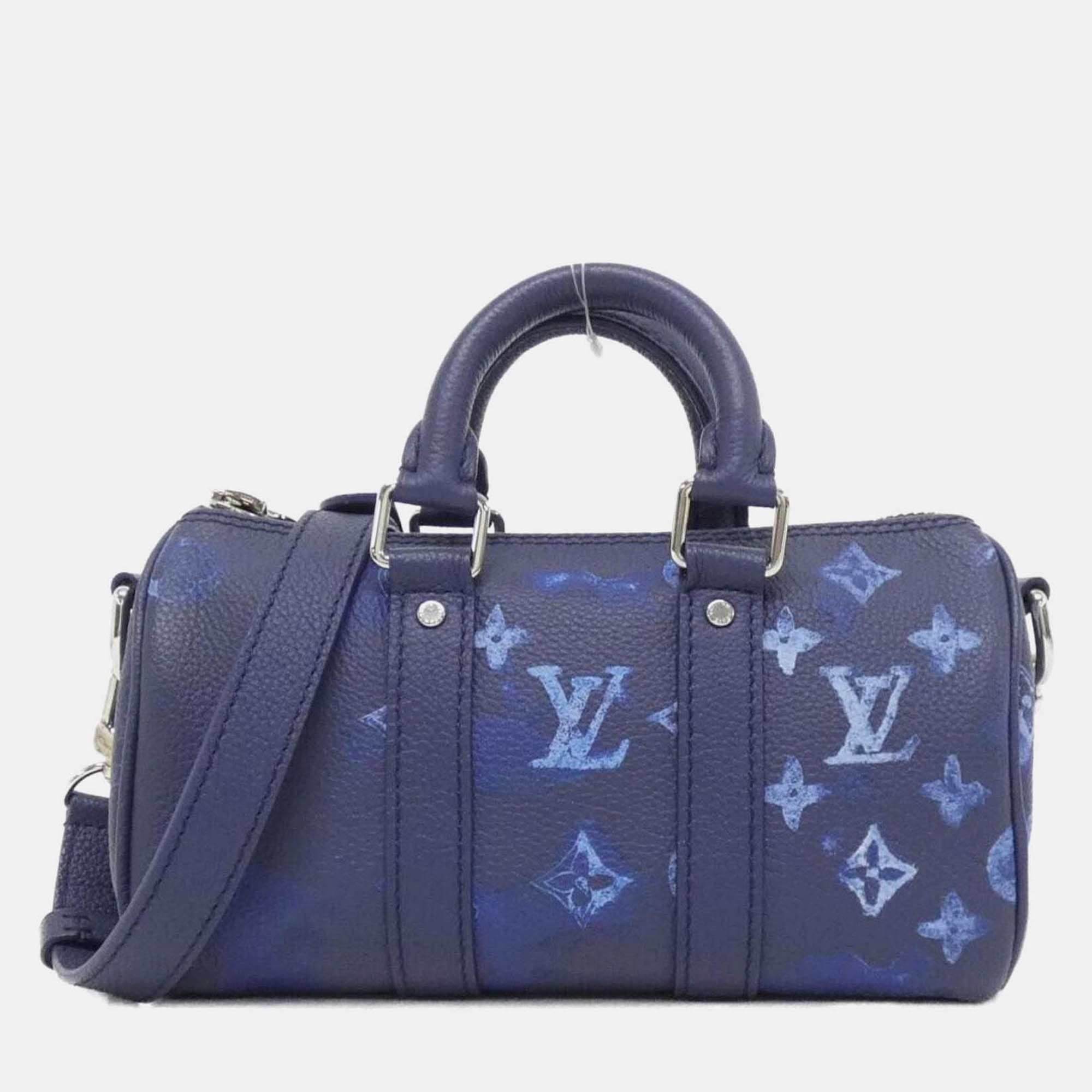 

Louis Vuitton Keepall  Watercolor Monogram Boston Bag, Blue
