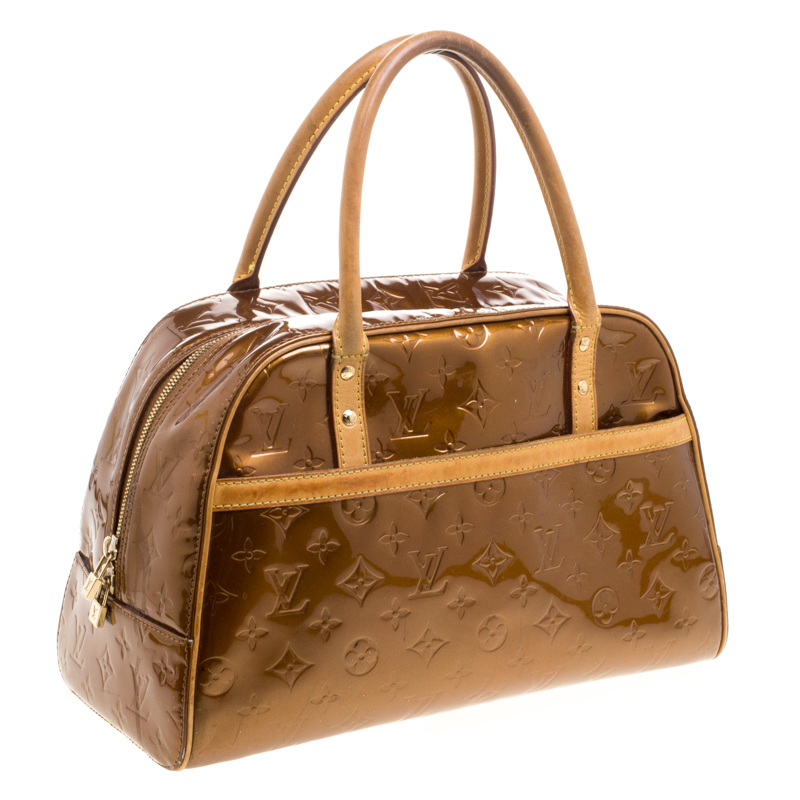 Louis Vuitton Vintage Monogram Vernis Tompkins Square - Brown Handle Bags,  Handbags - LOU802638