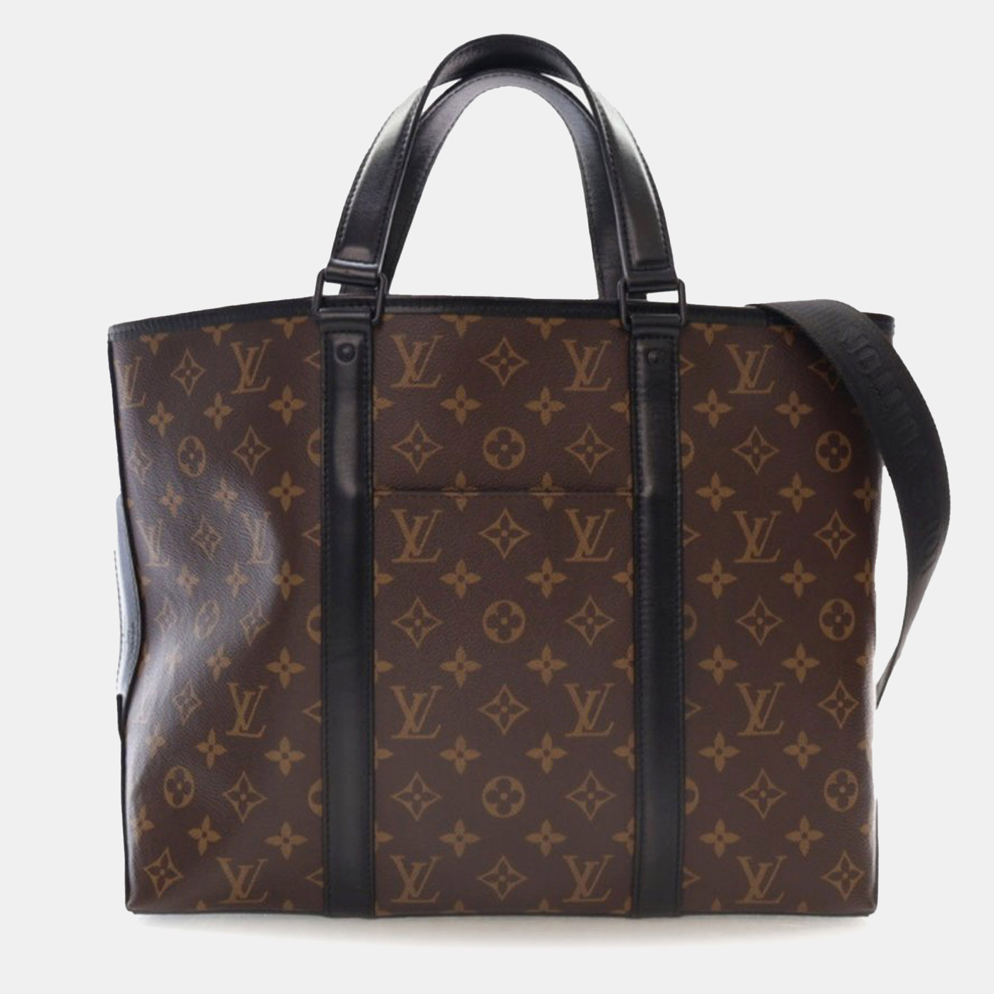 

Louis Vuitton Brown Monogram Macassar Weekend Tote PM