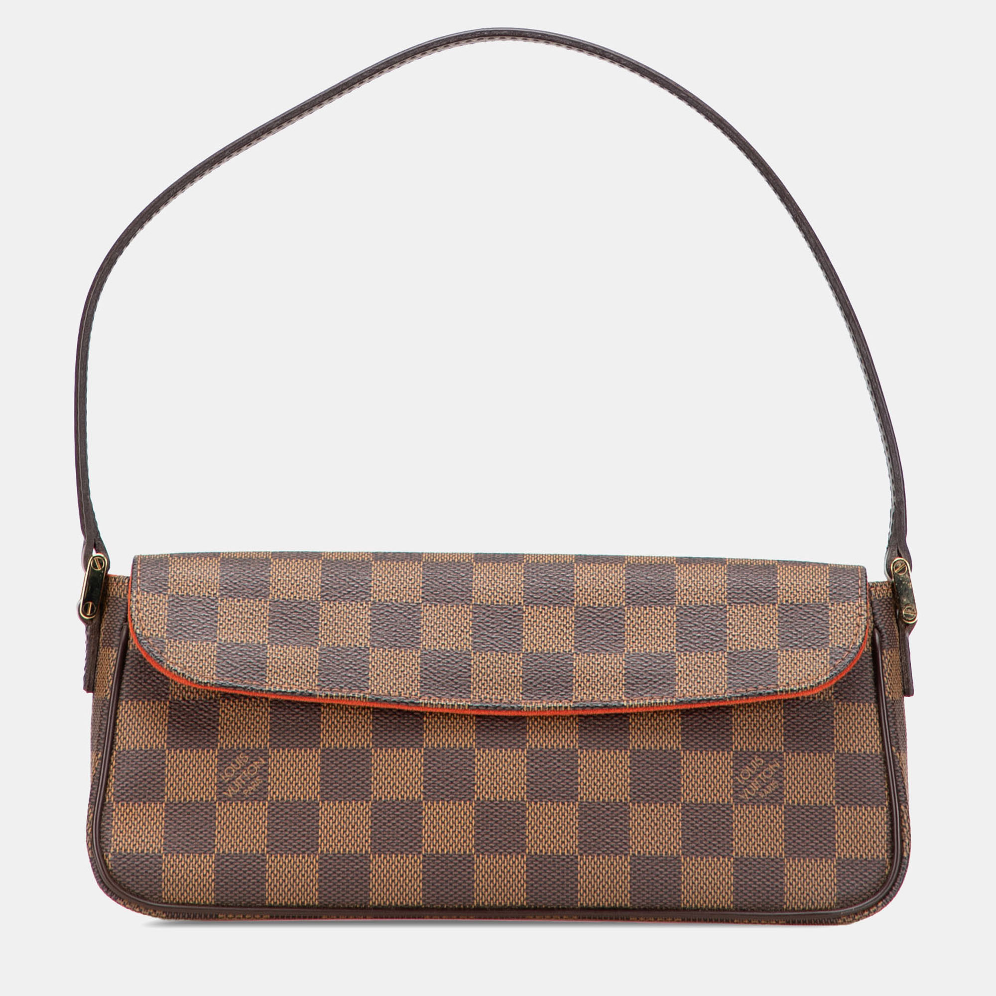 

Louis Vuitton Brown Damier Ebene Recoleta Bag