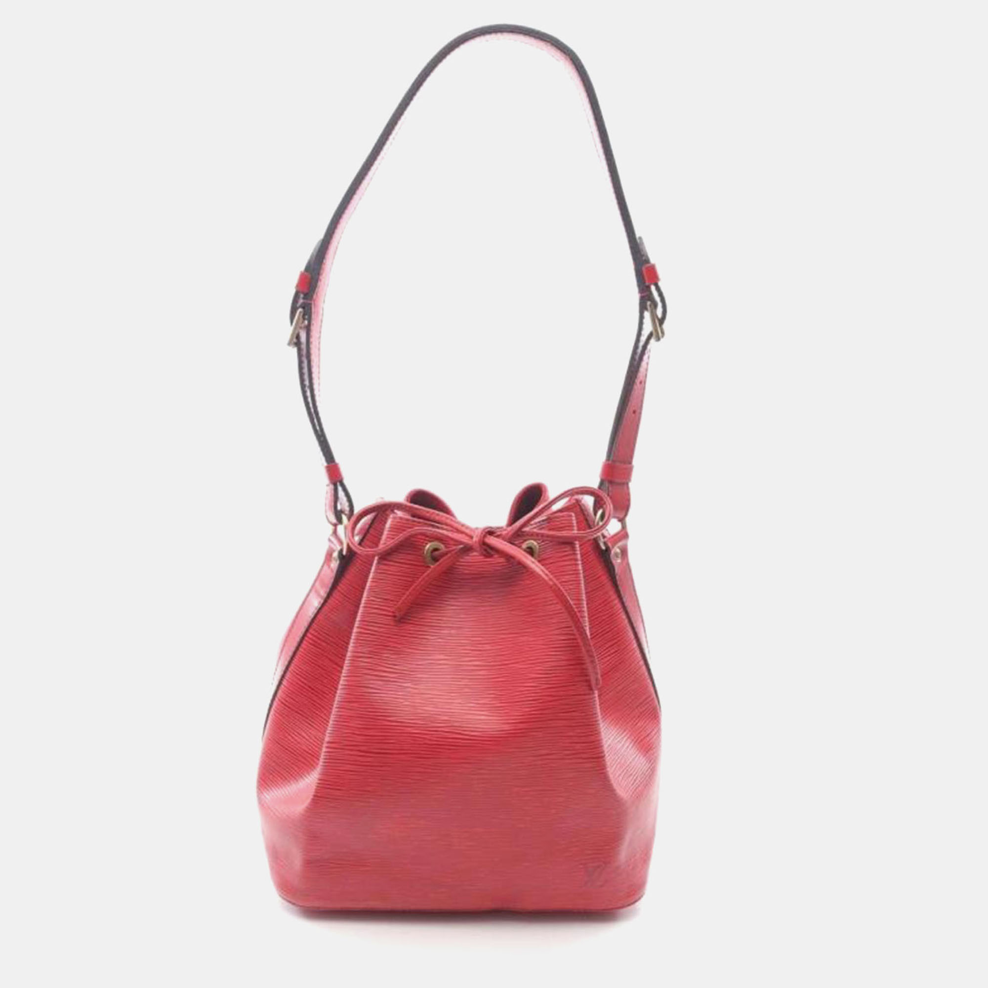 

Louis Vuitton Petit Noe Red Epi Leather Shoulder Bag