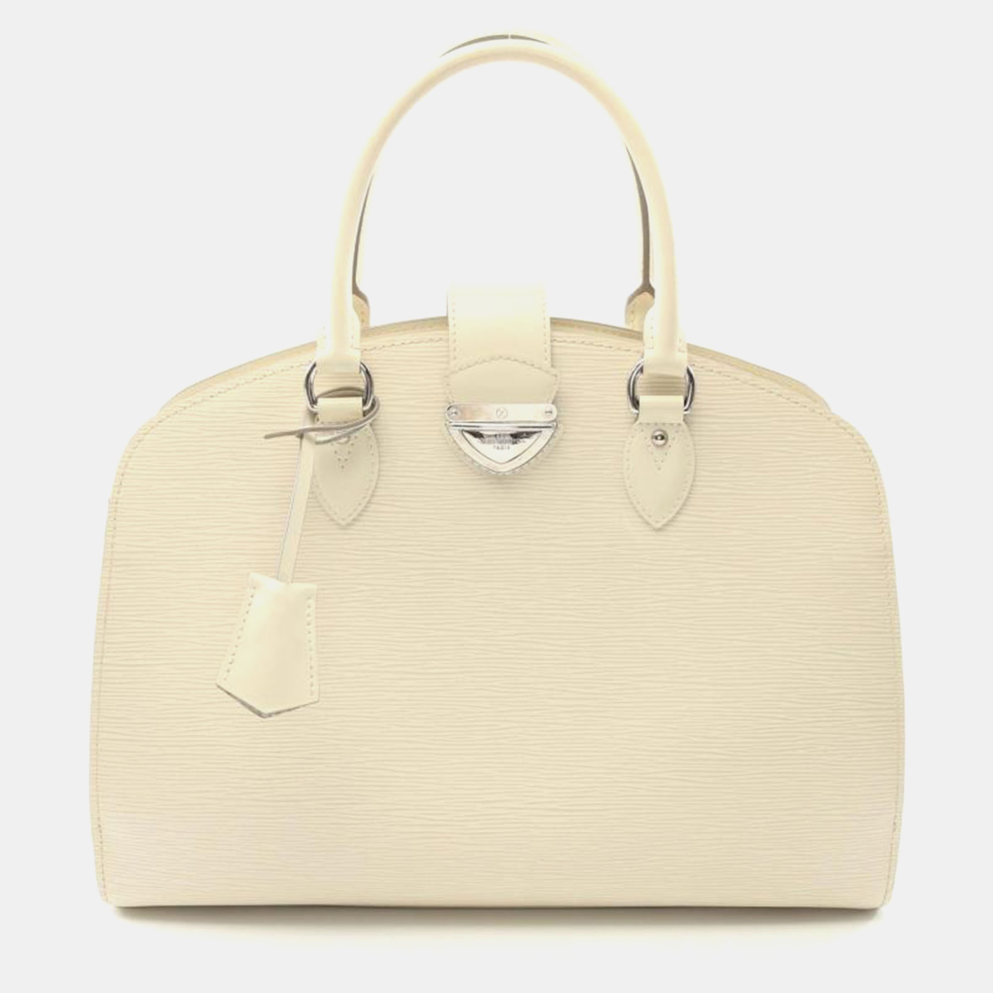 

Louis Vuitton Pont Neuf Epi Ivoire, White