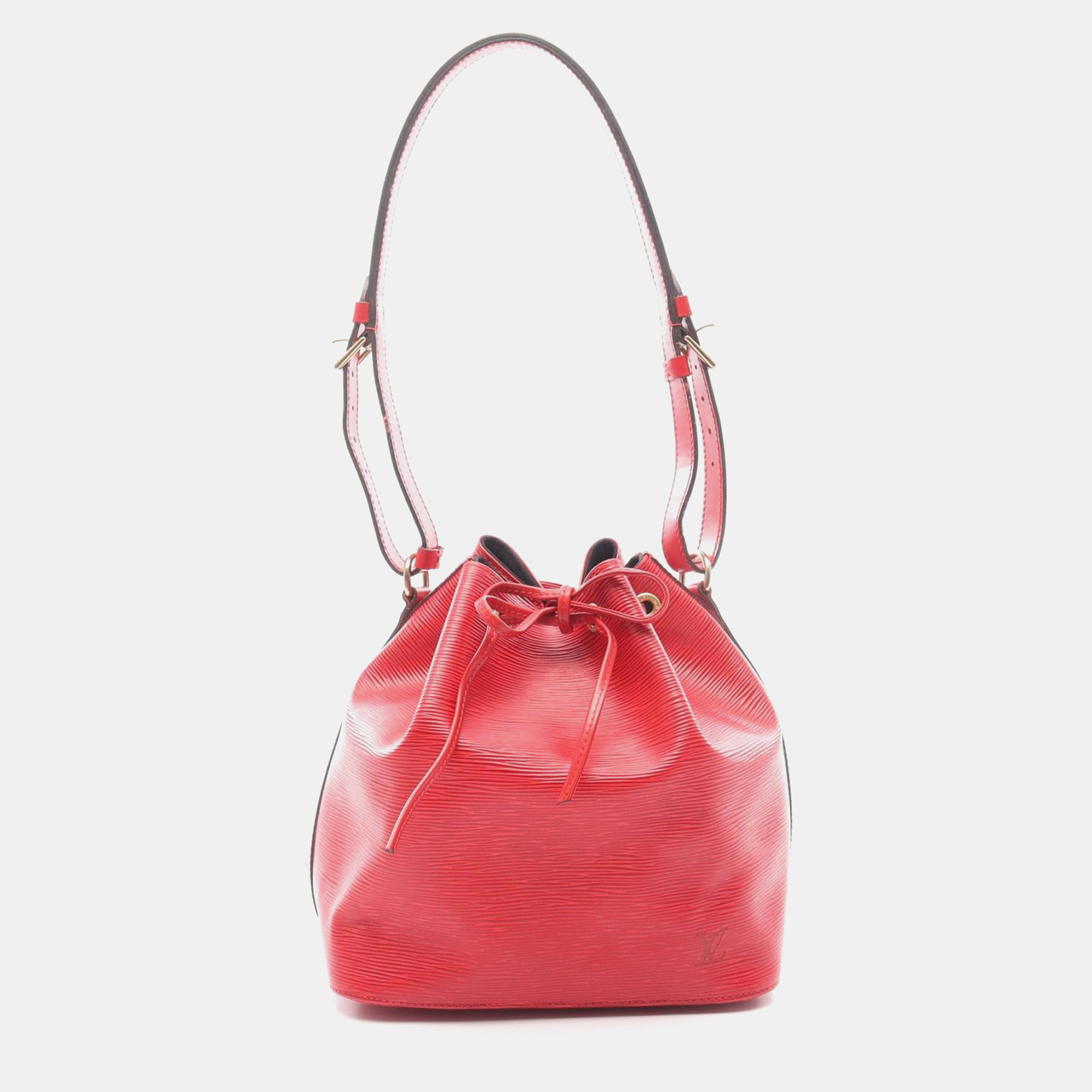 

Louis Vuitton Petit Noe Castilian Red Epi Leather Shoulder Bag