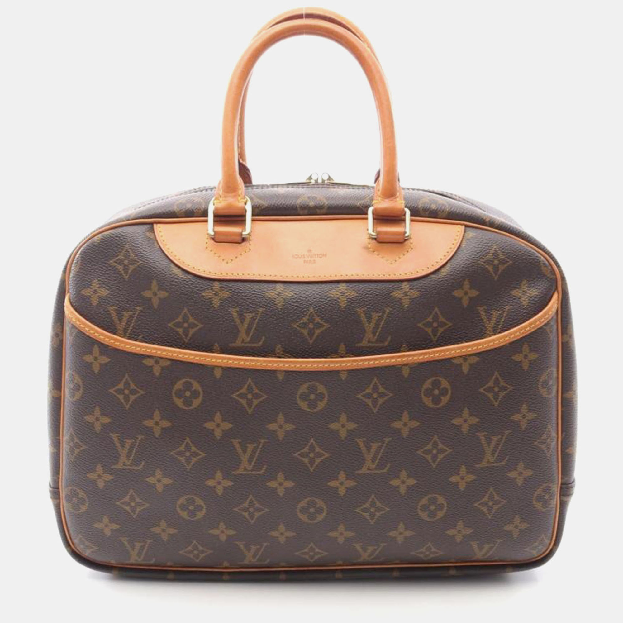 

Louis Vuitton Deauville Bowling Vanity Monogram, Brown