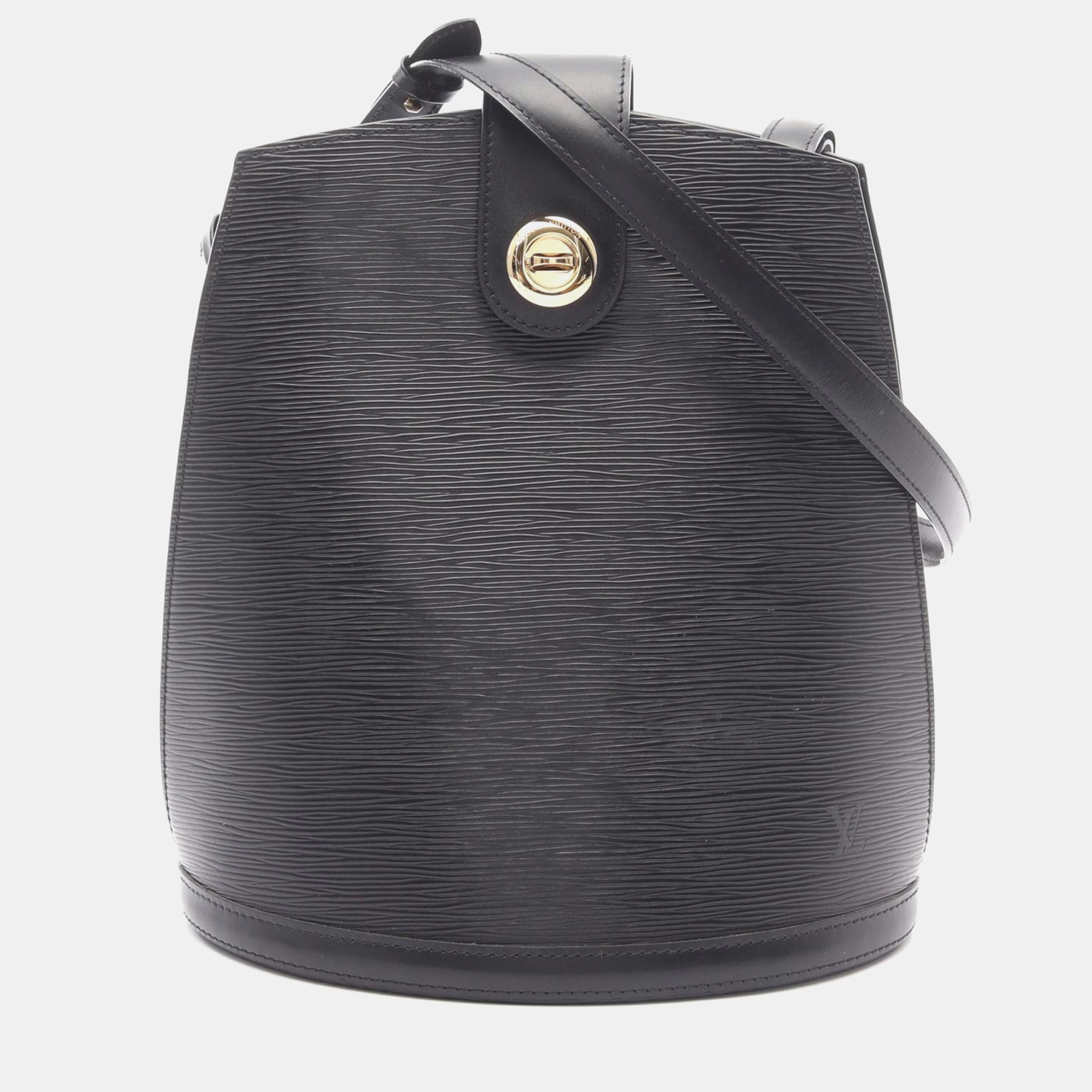 

Louis Vuitton Cluny Black Epi Leather Shoulder Bag
