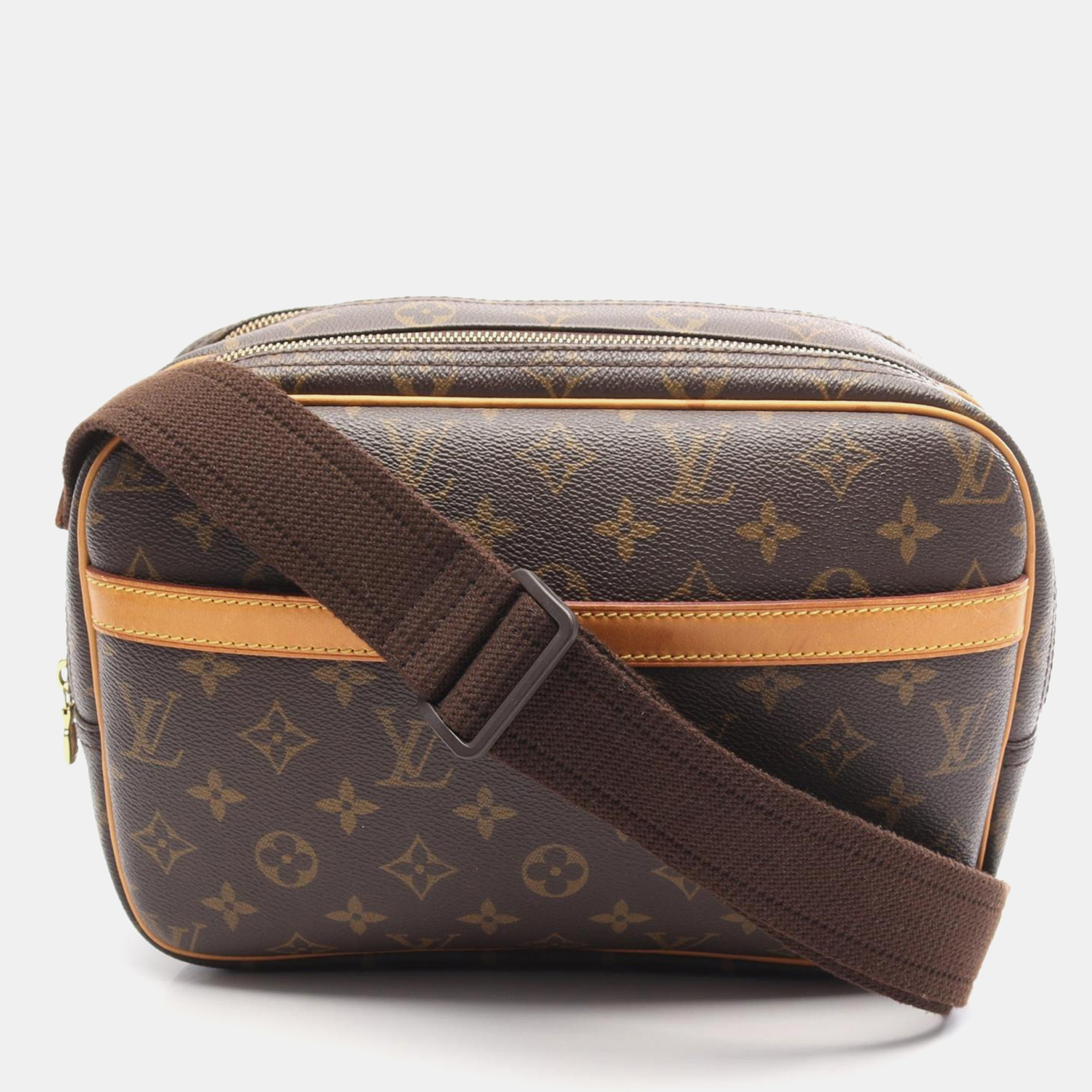 

Louis Vuitton Reporter Pm Crossbody Shoulder Bag Monogram, Brown