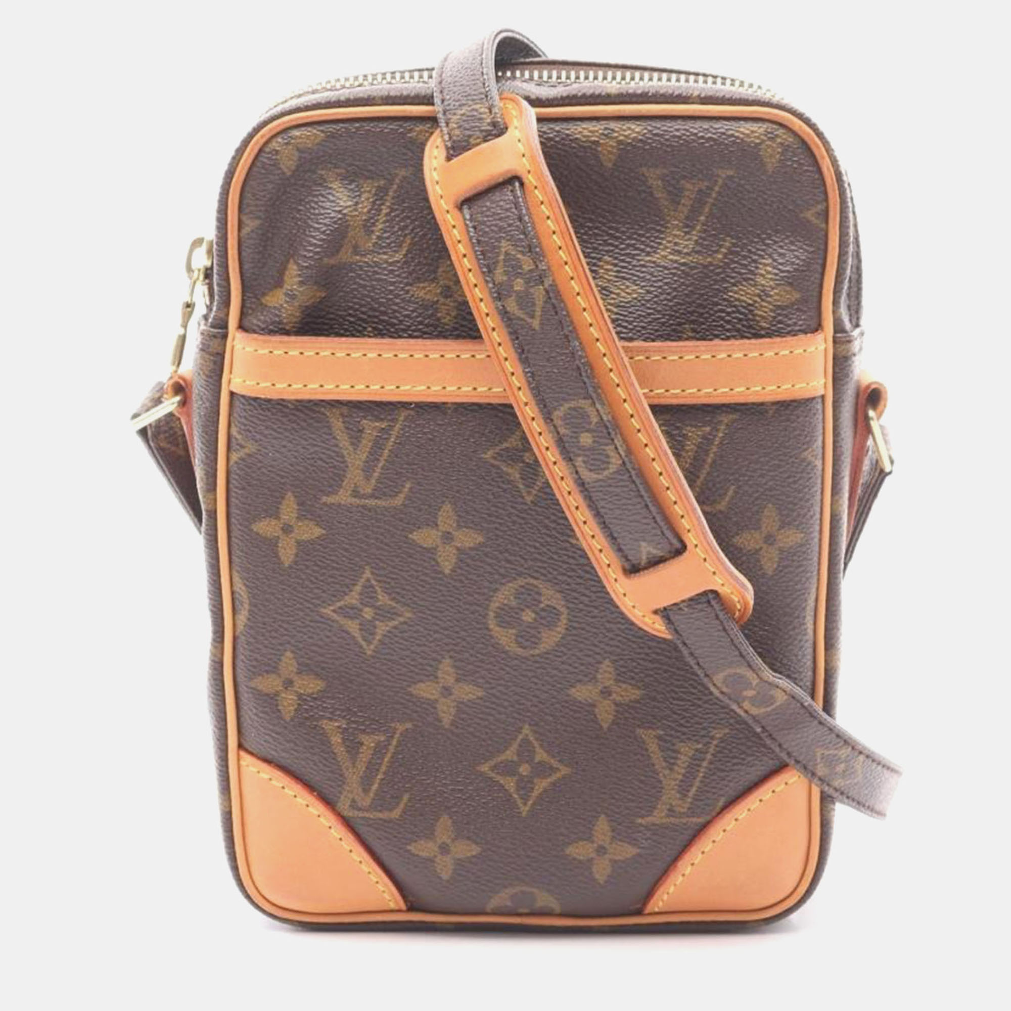 

Louis Vuitton Danube Monogram Canvas Crossbody Bag, Brown