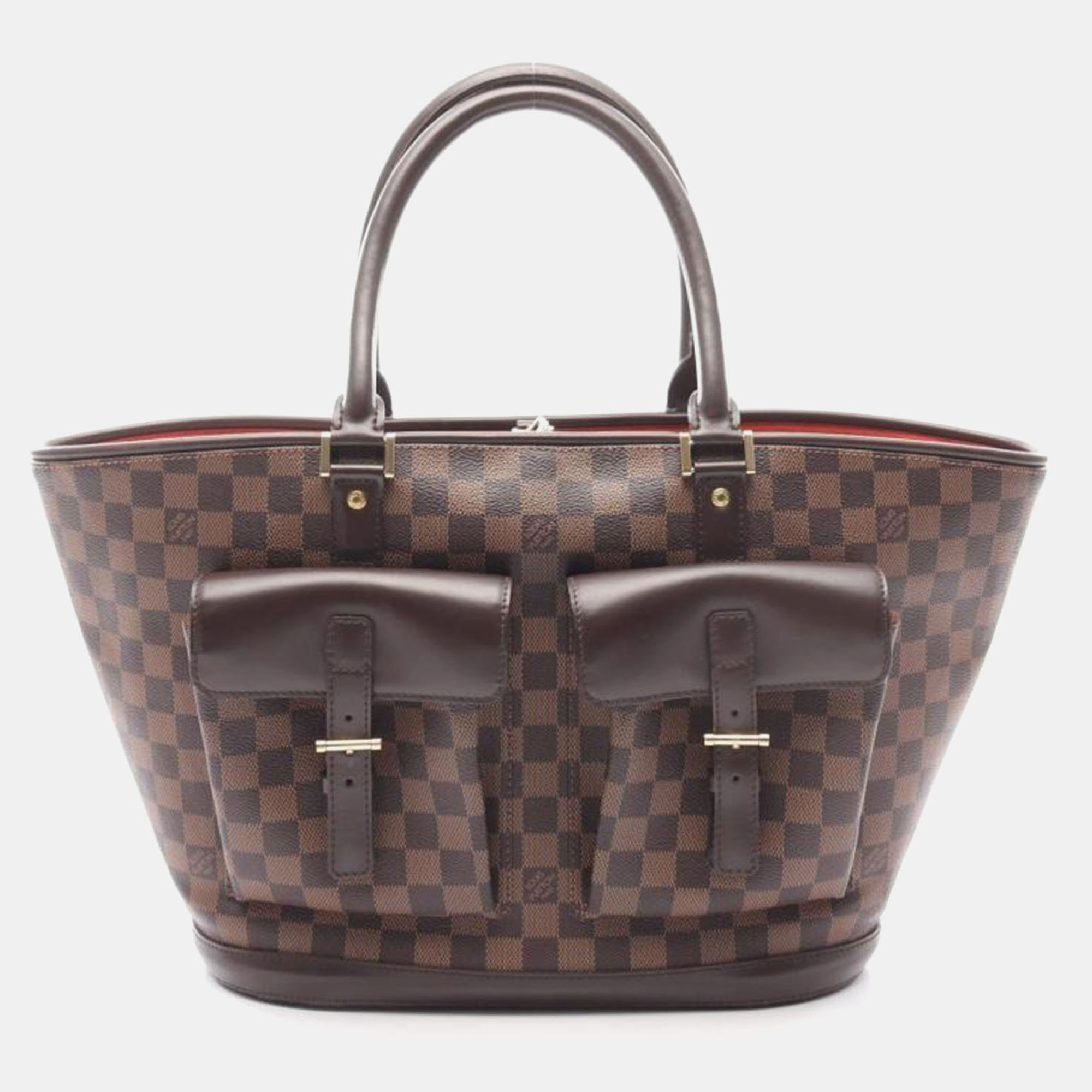 

Louis Vuitton Manosque GM Damier Ebene Canvas Tote Bag, Brown