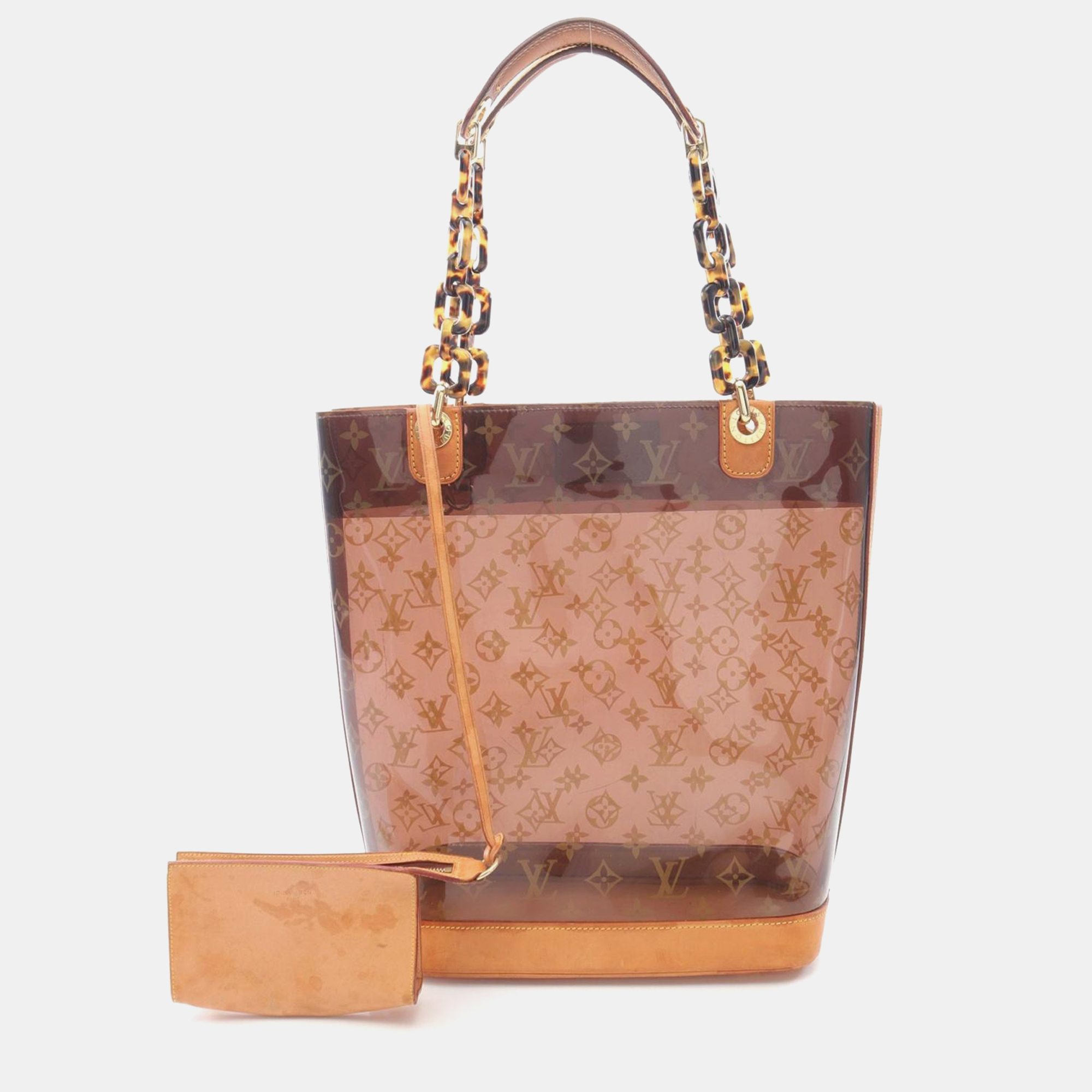 

Louis Vuitton Cabas Amble Mm Tote Bag Monogram Plastics Brown