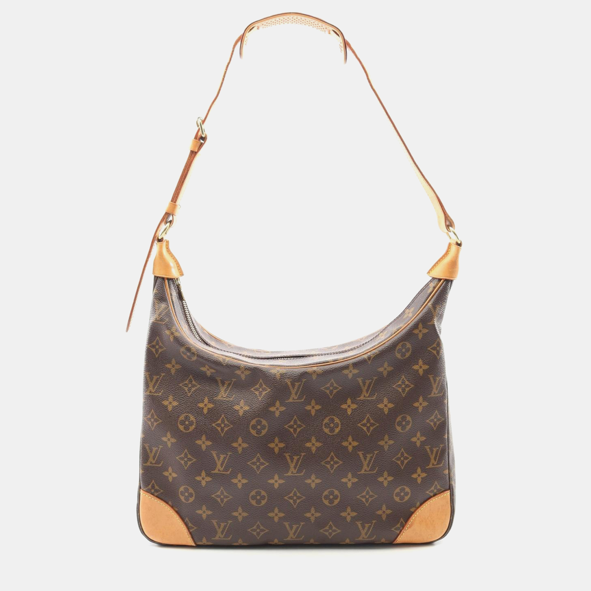

Louis Vuitton Boulogne 35 Monogram Canvas Shoulder Bag, Brown