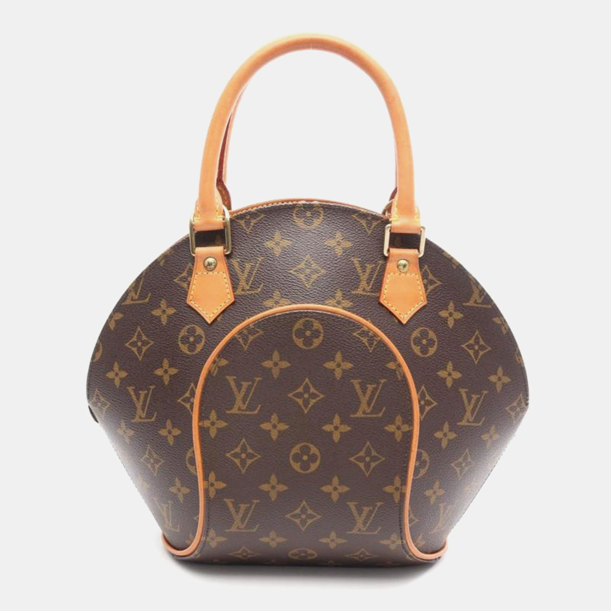 

Louis Vuitton Ellipse PM Brown Monogram Canvas Leather Top Handle Bag