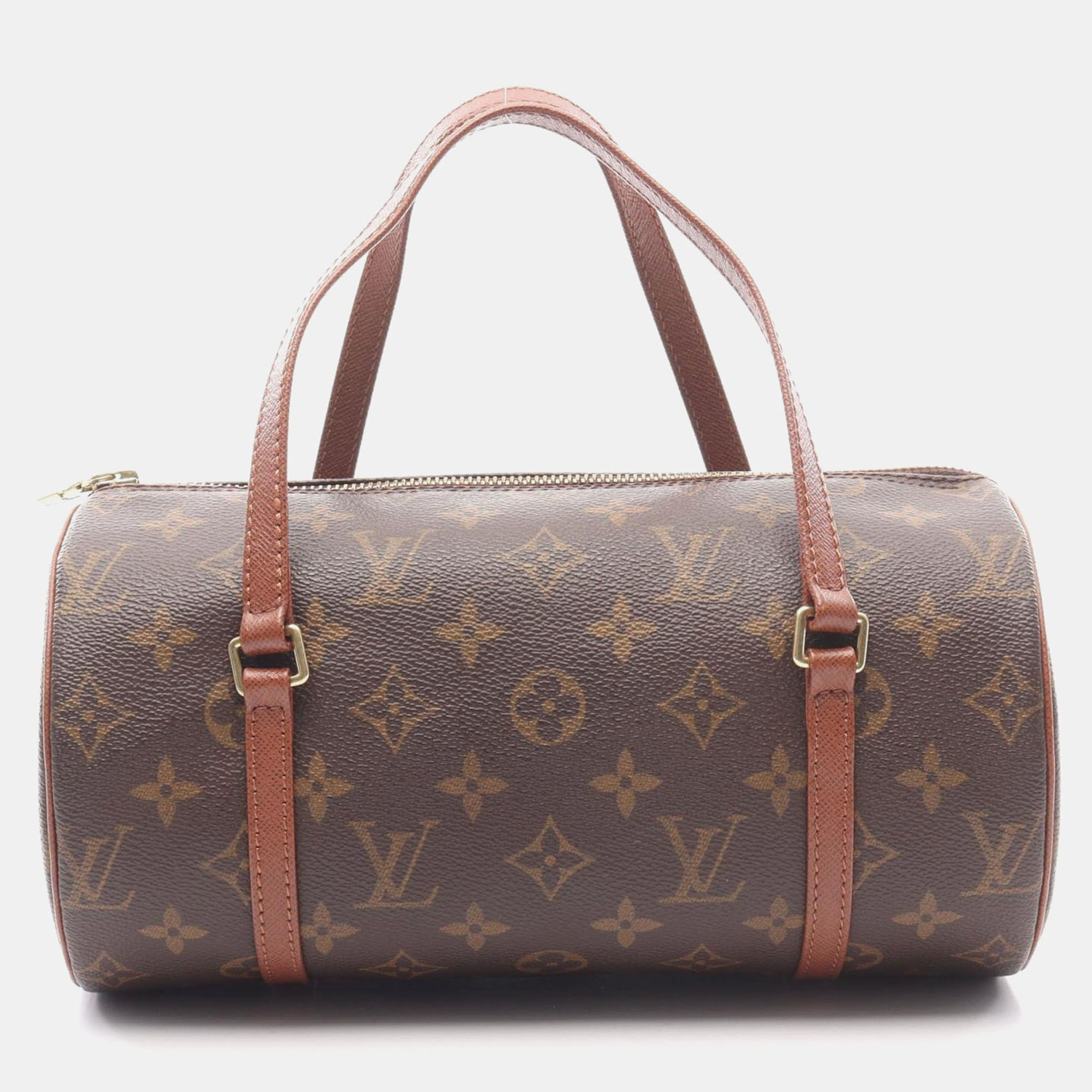 

Louis Vuitton Papillon 26 Brown Monogram Canvas Leather Shoulder Bag