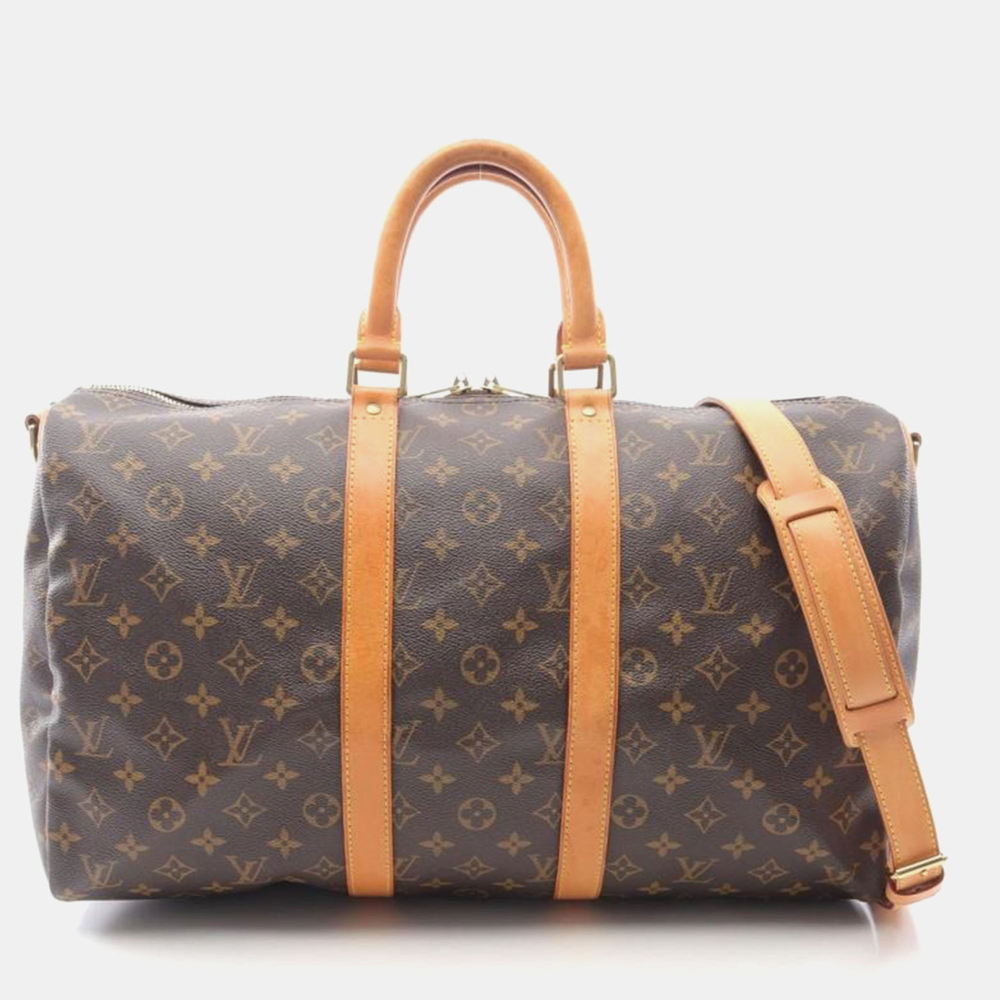 

Louis Vuitton Keepall Bandoulière 45 Brown Monogram Canvas Bag