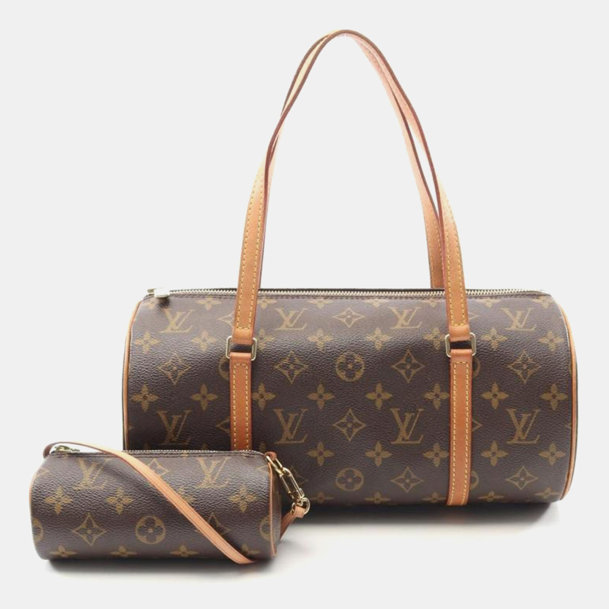 

Louis Vuitton Papillon 30 Brown Monogram Canvas Shoulder Bag