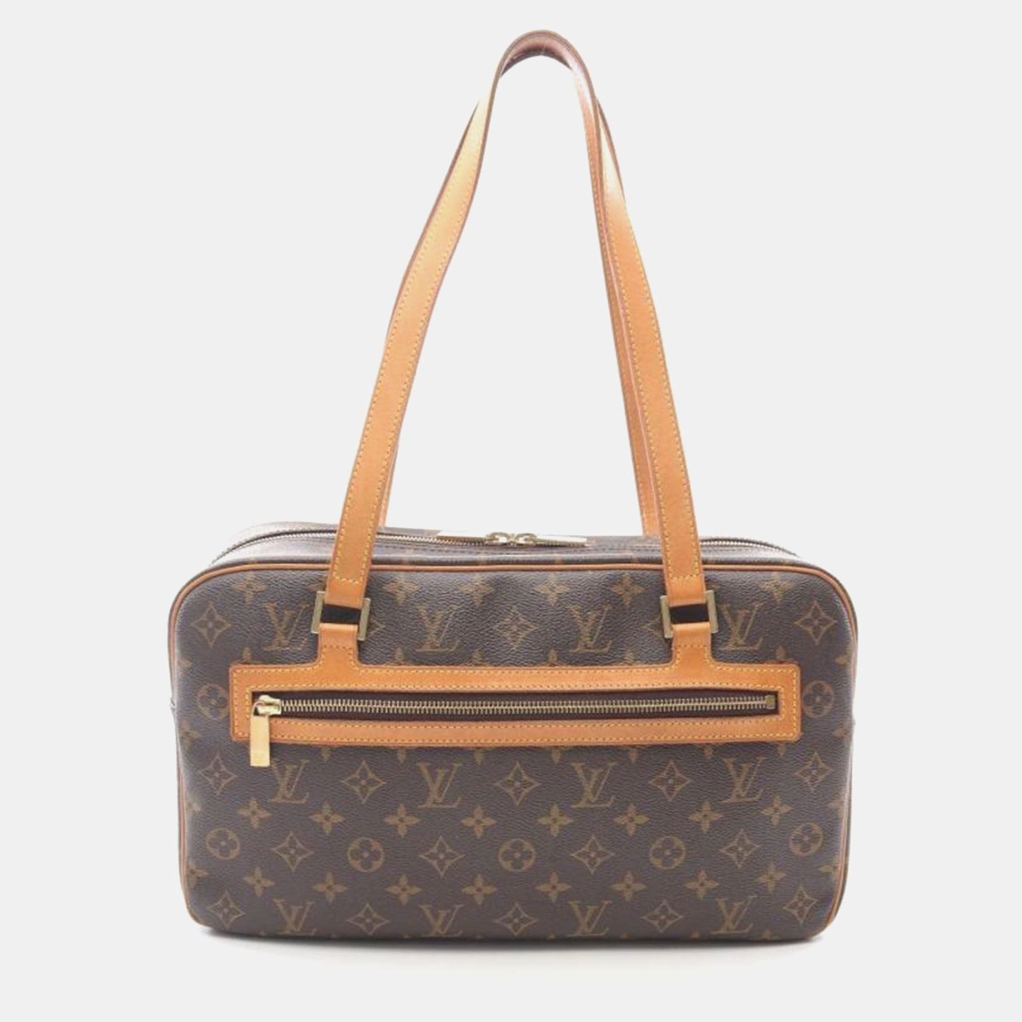 

Louis Vuitton Cite GM Brown Monogram Canvas Shoulder Travel Bag