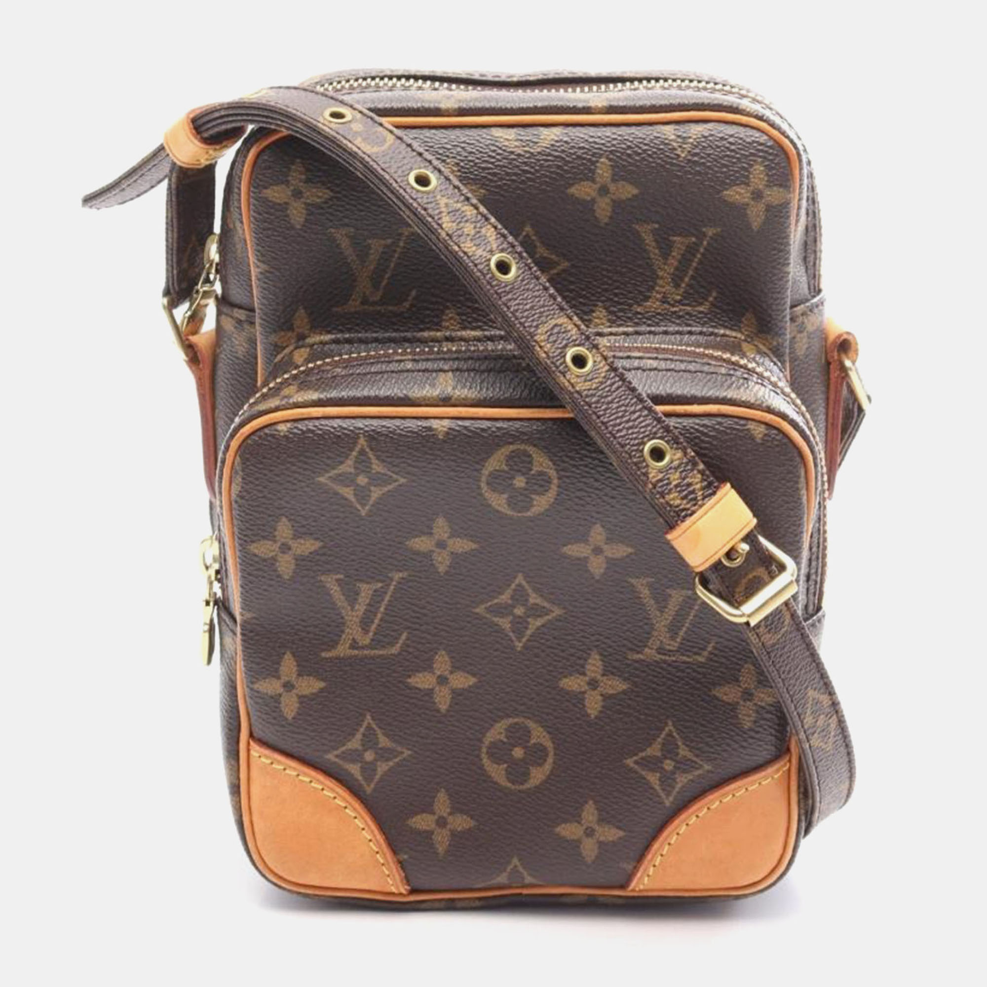 

Louis Vuitton Amazon Brown Monogram Canvas Crossbody Bag