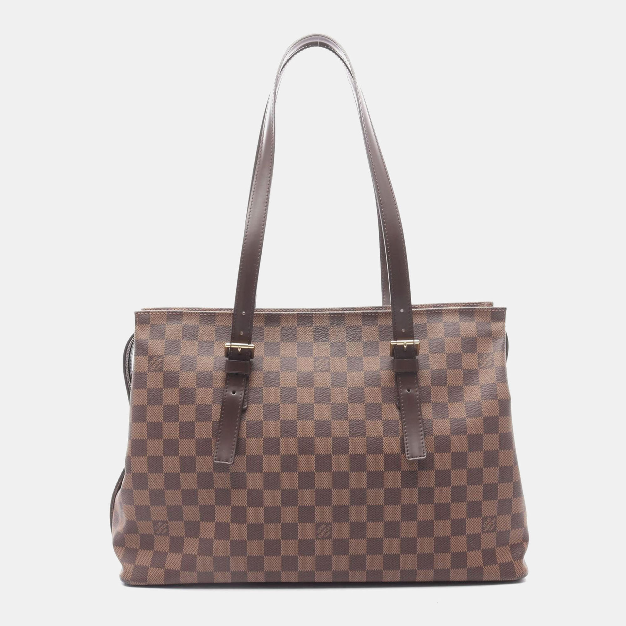 

Louis Vuitton Chelsea Brown Damier Ebene Canvas Tote Bag