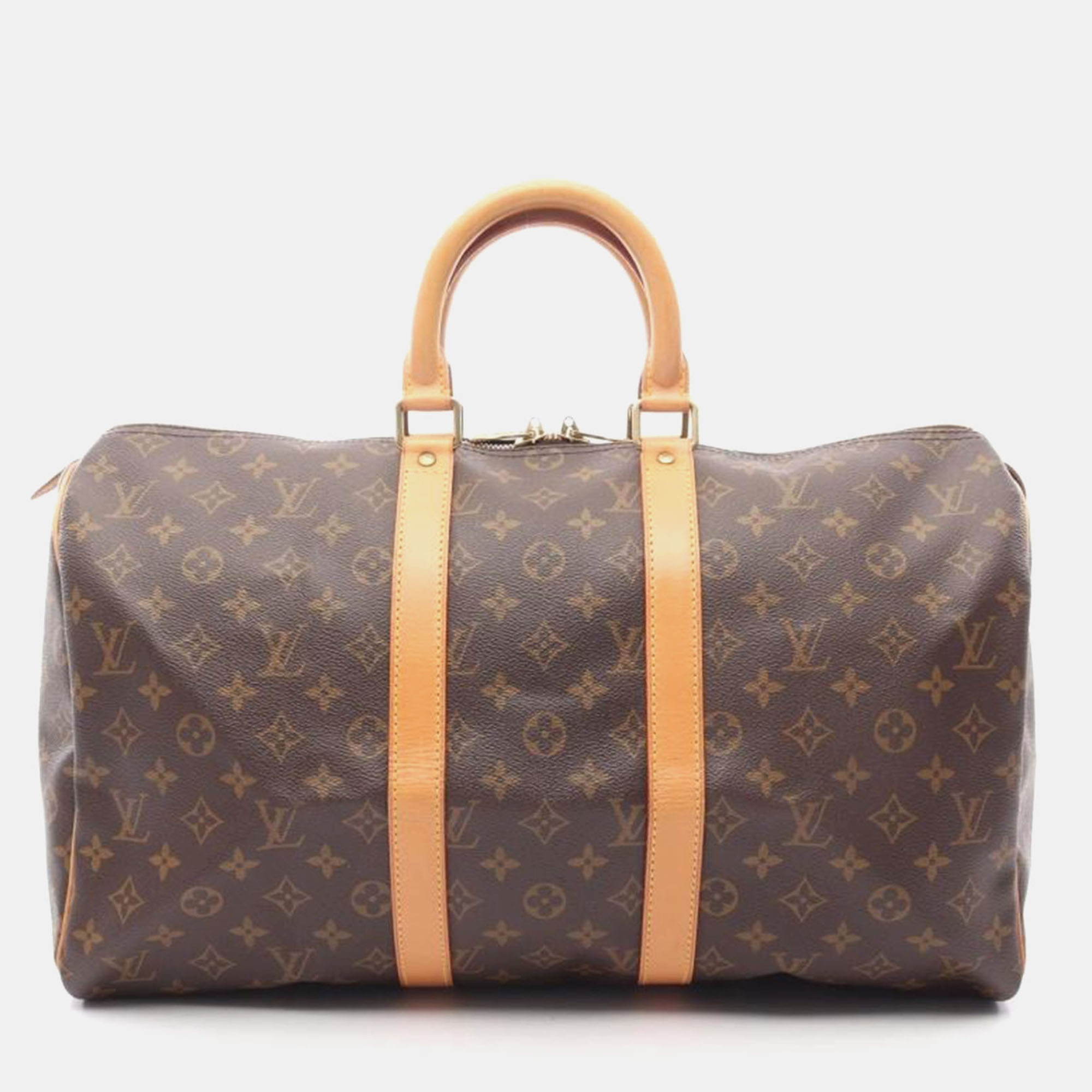 

Louis Vuitton Keepall 45 Brown Monogram Canvas Travel Bag