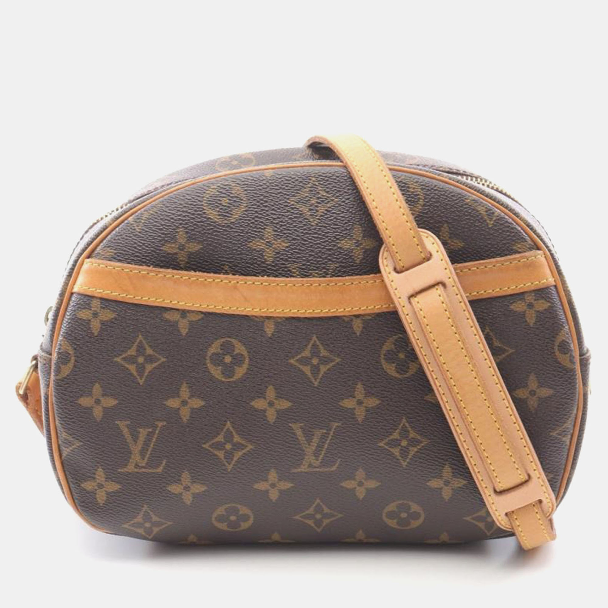

Louis Vuitton Blois Brown Monogram Canvas Shoulder Bag