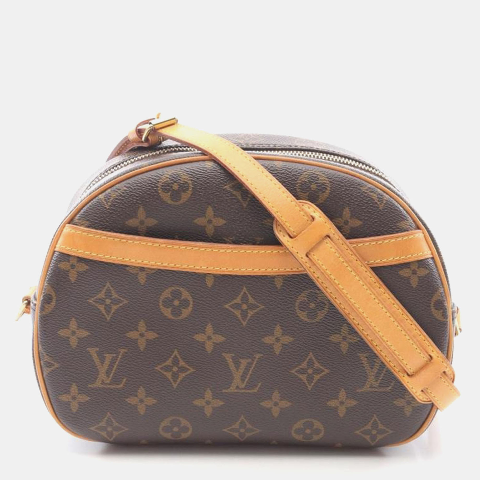 

Louis Vuitton Blois Brown Monogram Canvas Shoulder Bag