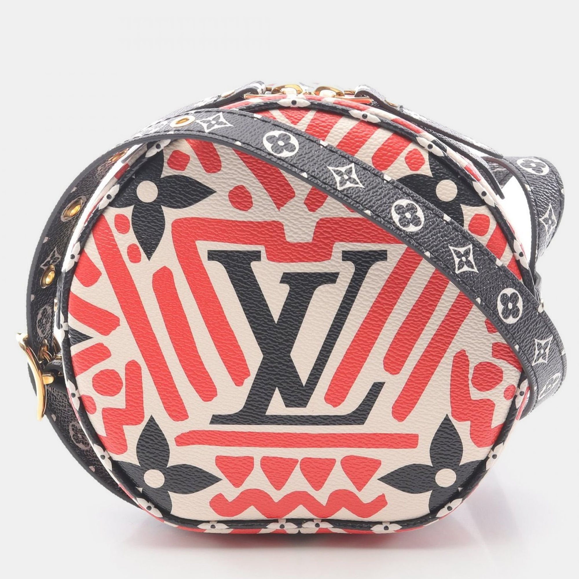 

Louis Vuitton Crafty Boite Chapeau Souple Brown Monogram Giant Canvas Shoulder Bag, Multicolor