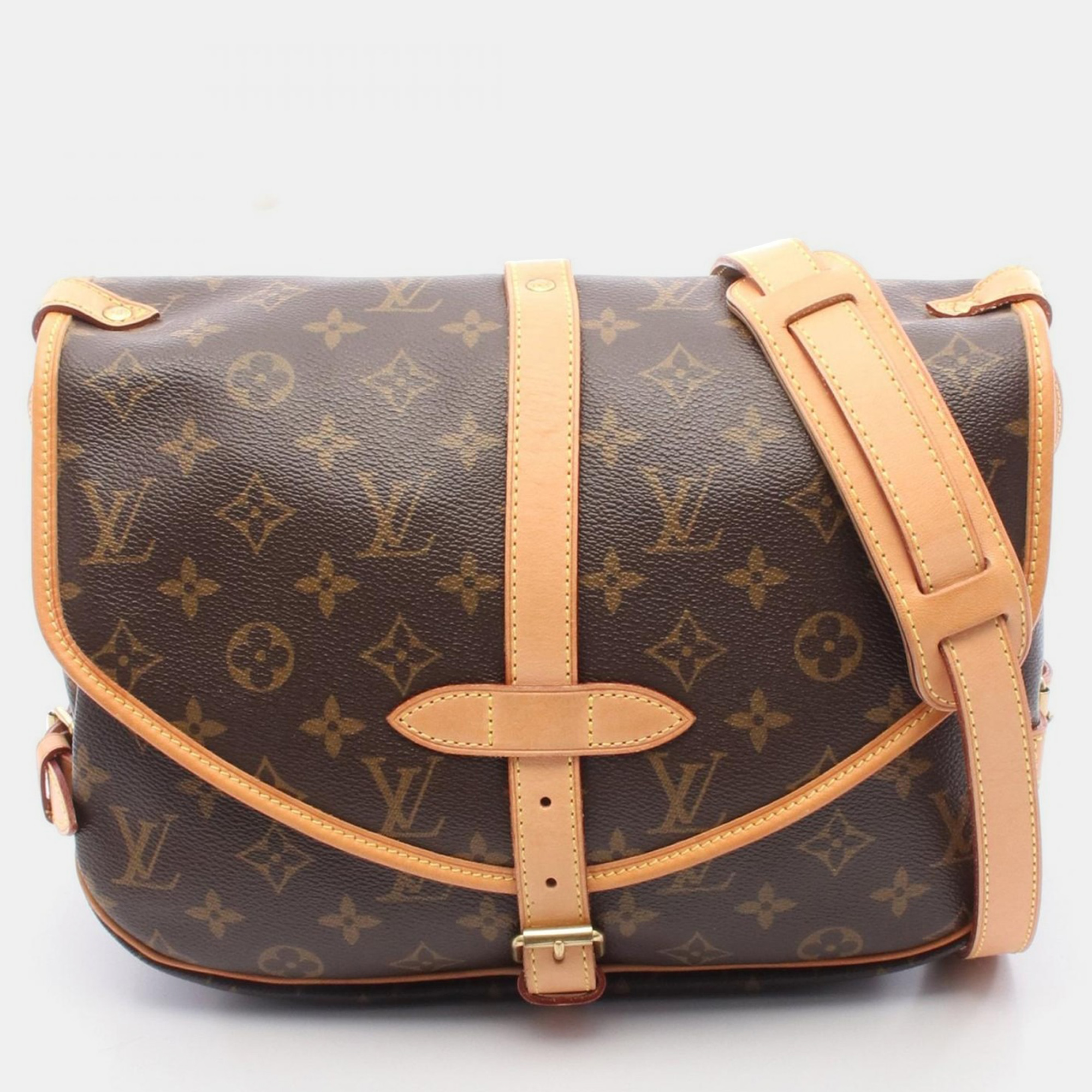 

Louis Vuitton Saumur 30 Brown Monogram Canvas Crossbody Bag