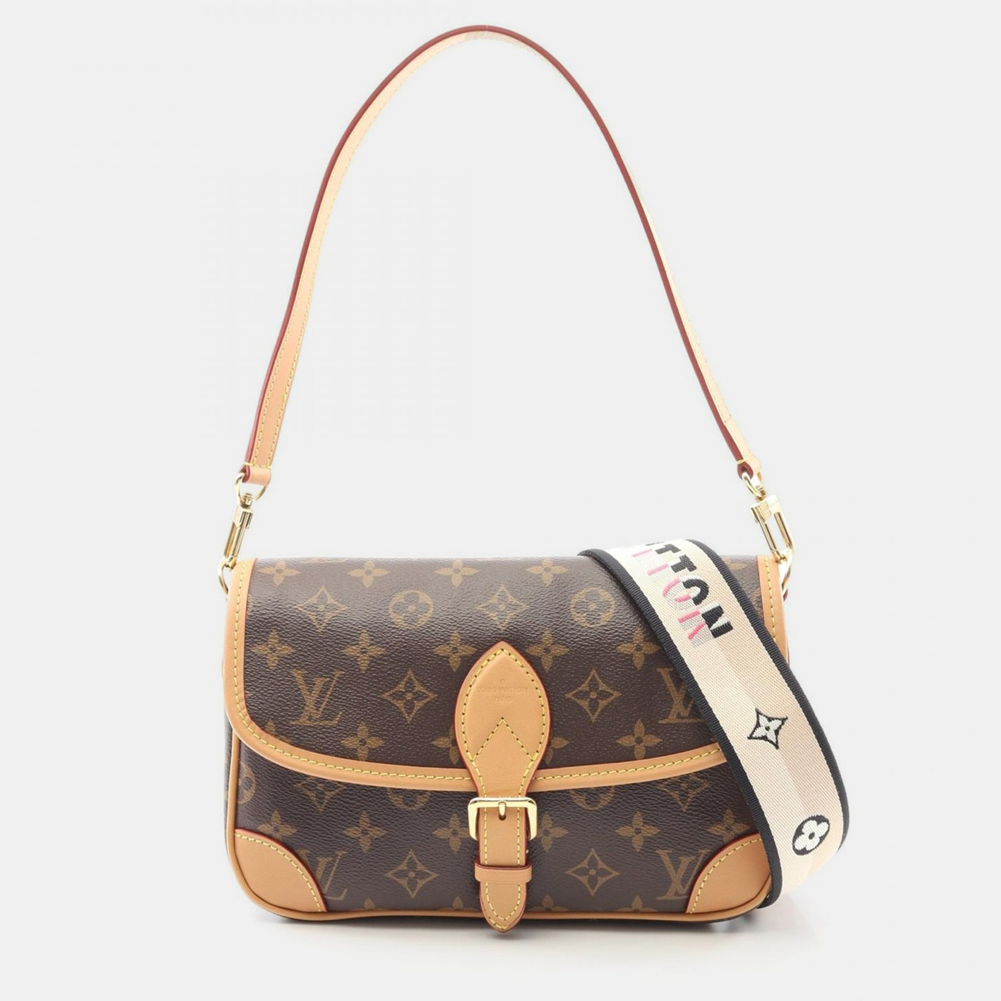 

Louis Vuitton Diane PM Brown Monogram Canvas Shoulder Bag