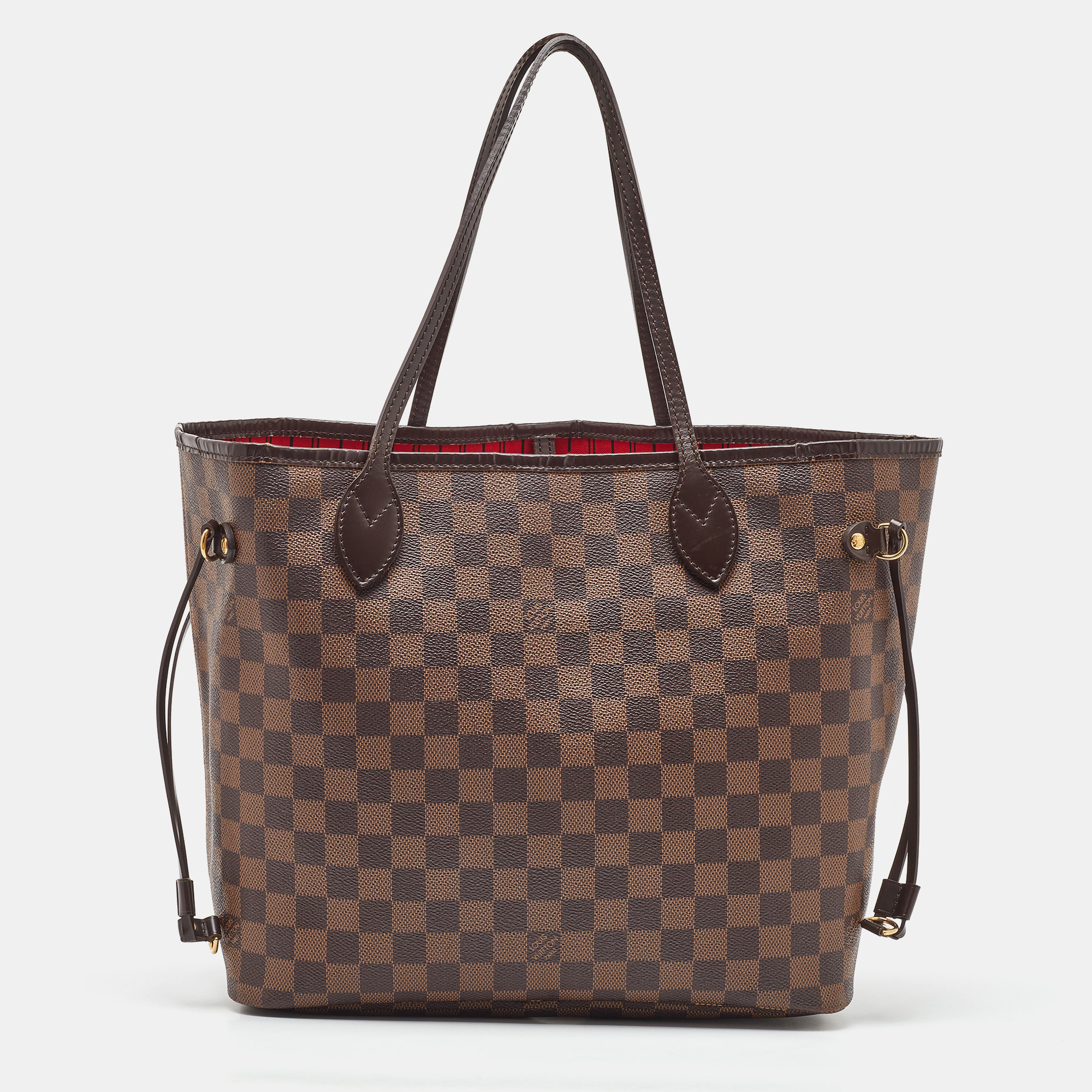 

Louis Vuitton Damier Ebene Canvas Neverfull MM Bag, Brown