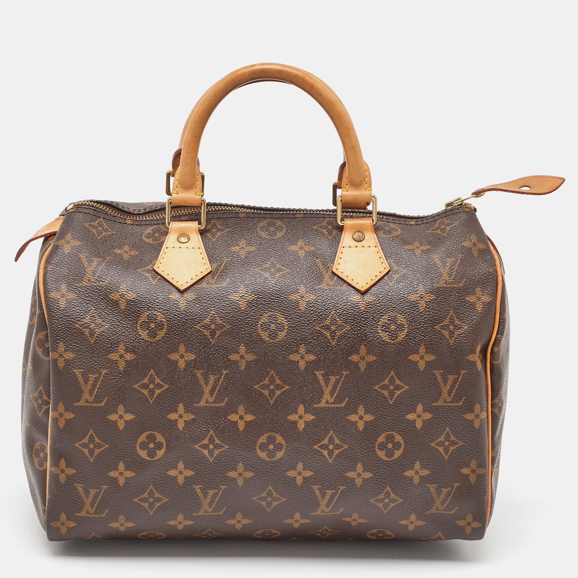

Louis Vuitton Monogram Canvas Speedy 30 Bag, Brown