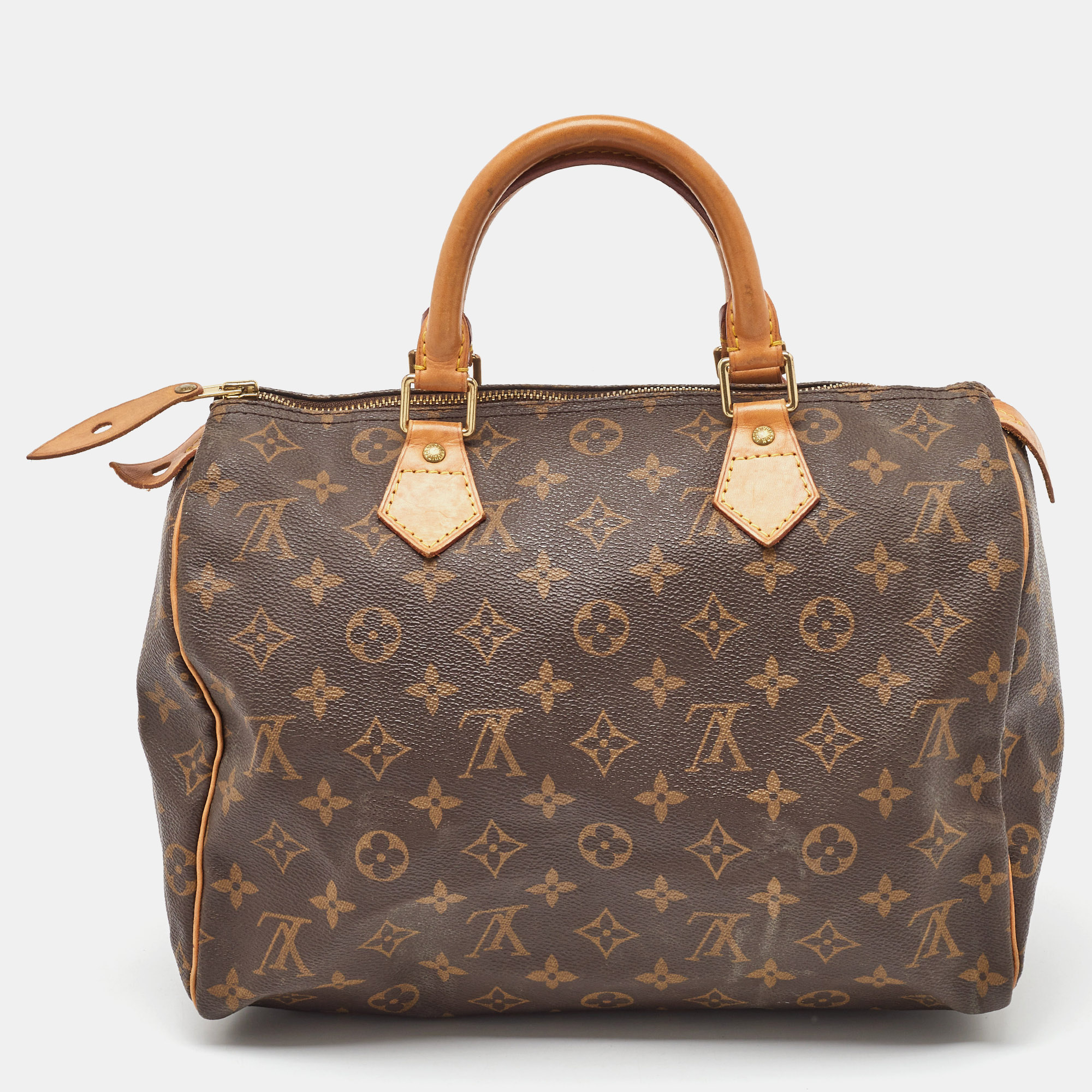 

Louis Vuitton Monogram Canvas Speedy 30 Bag, Brown