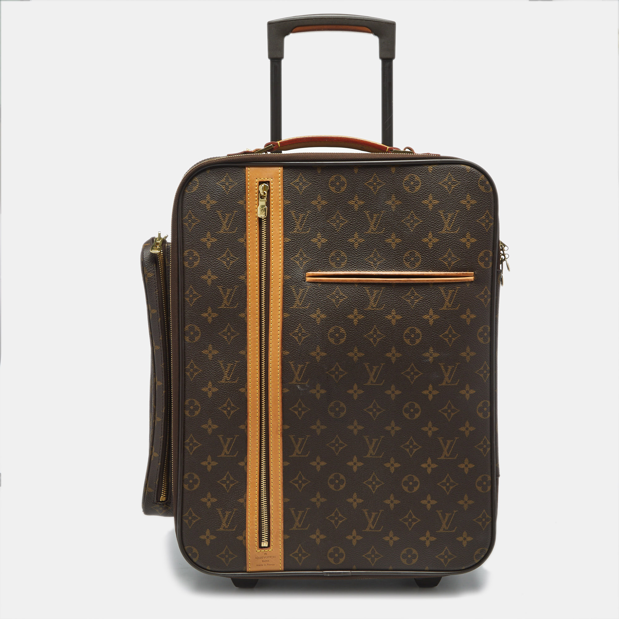 

Louis Vuitton Monogram Canvas Bosphore 50 Luggage, Brown