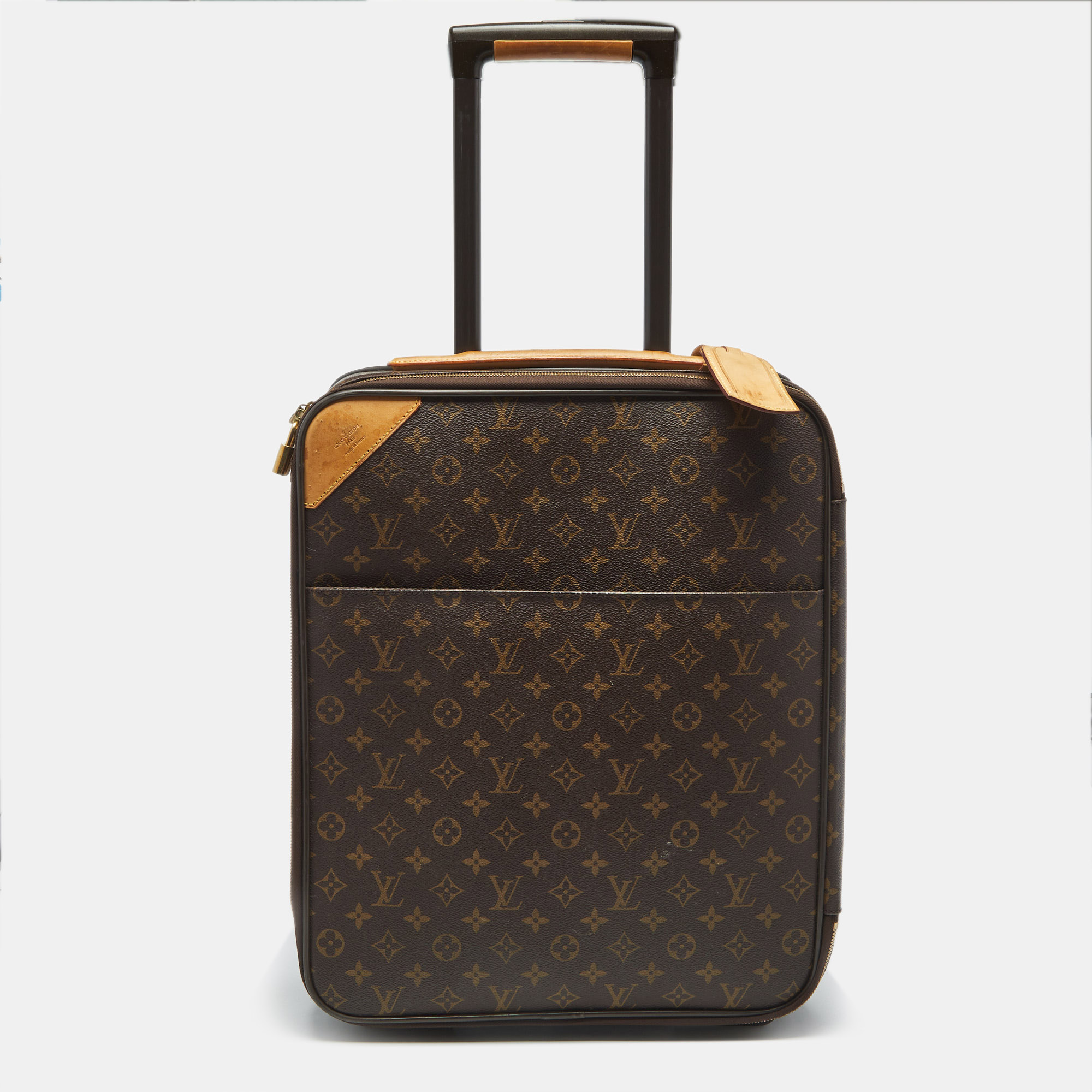 

Louis Vuitton Monogram Canvas Pegase 45 Luggage, Brown