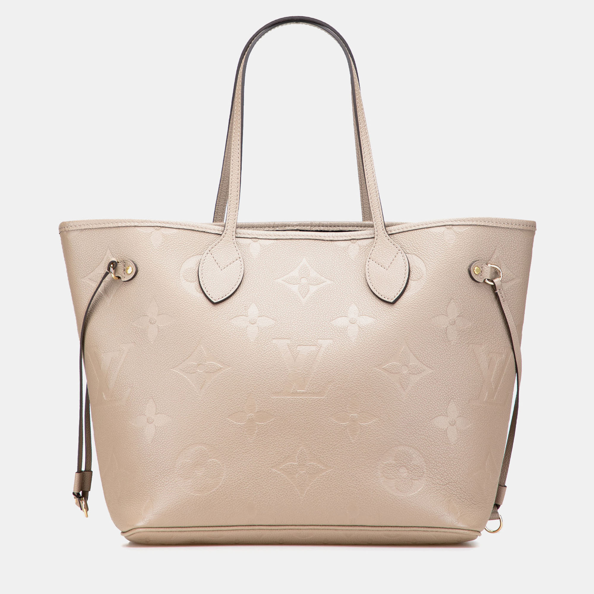 

Louis Vuitton Beige Monogram Giant Empreinte Neverfull MM