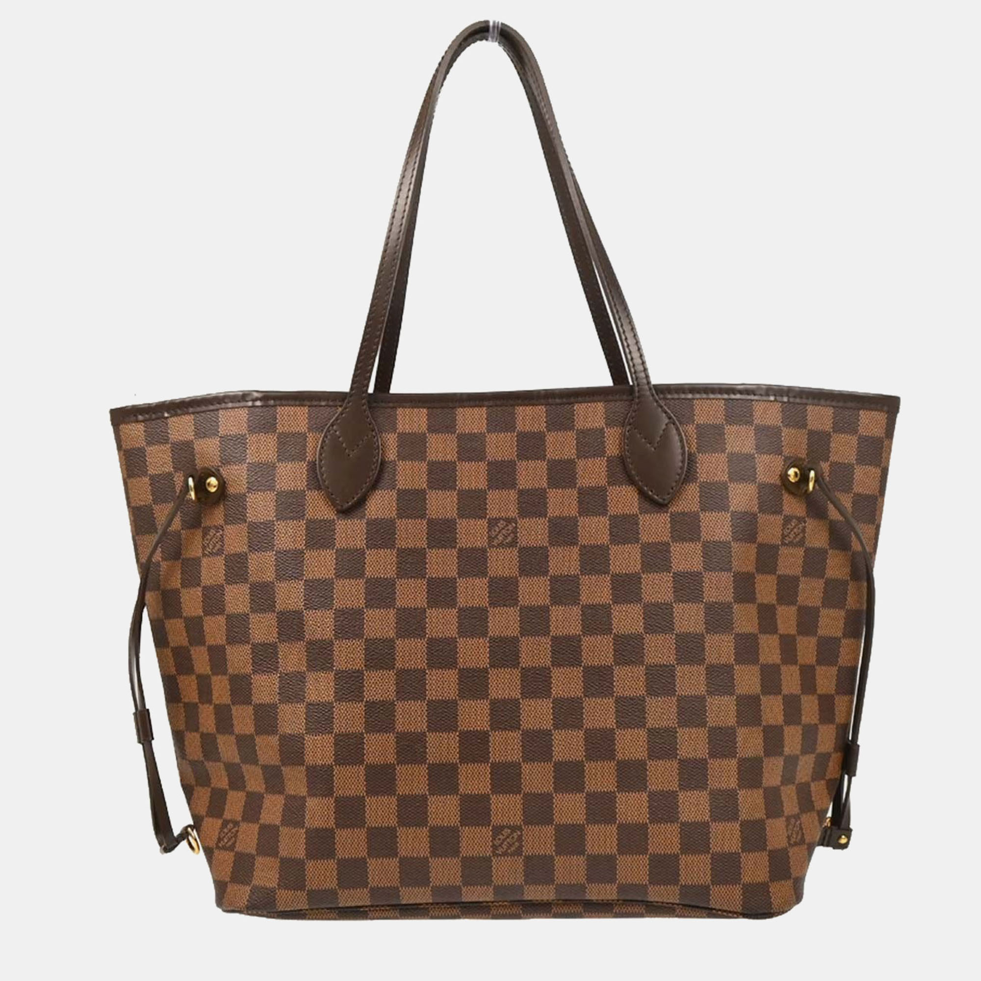 

Louis Vuitton Neverfull MM Brown Damier Canvas Shoulder Tote Bag